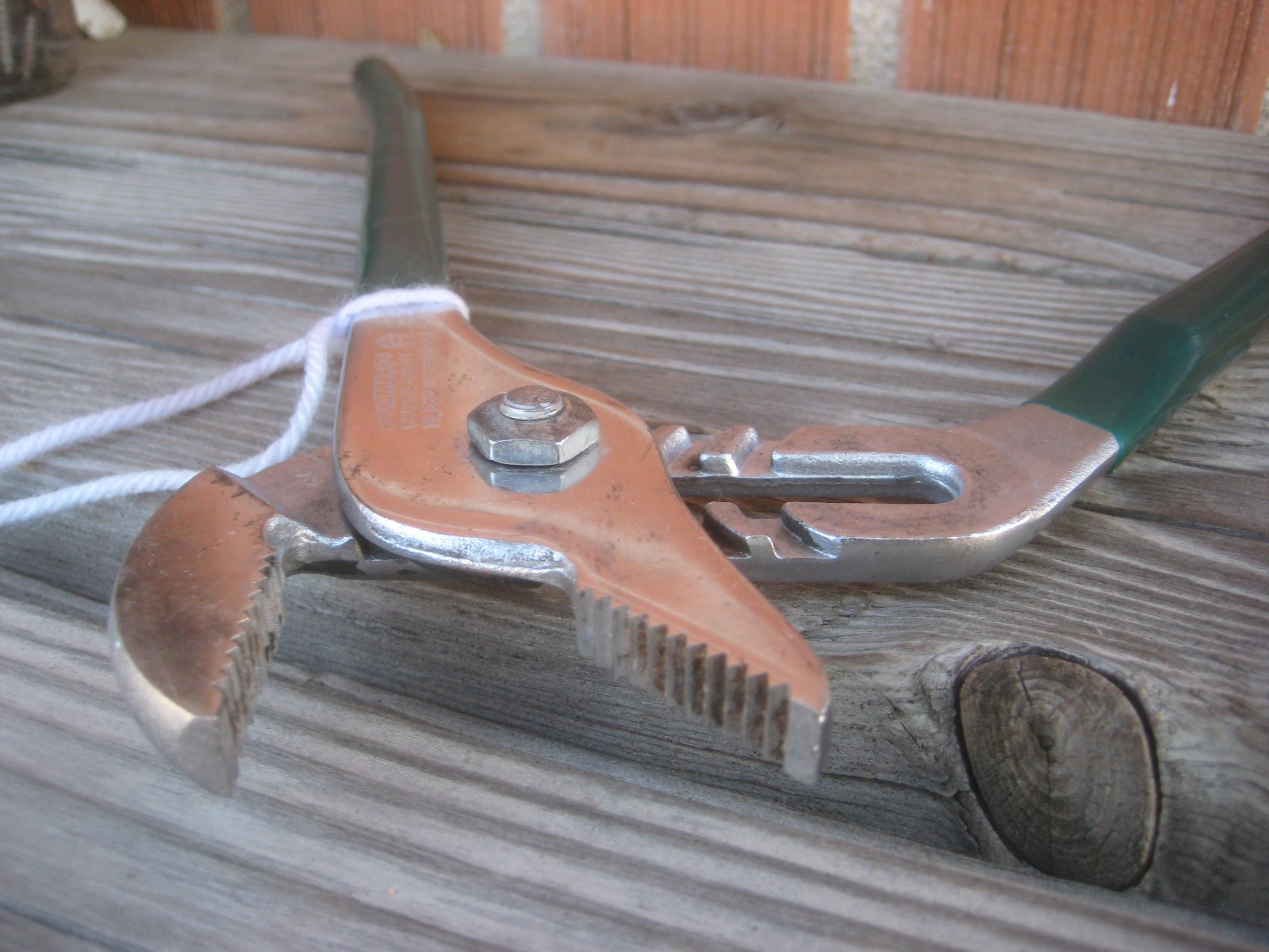 1970s Vtg 12″ Lgth CALK HORSESHOE DIAMALLOY Tongue and Groove Pliers HL112P USA