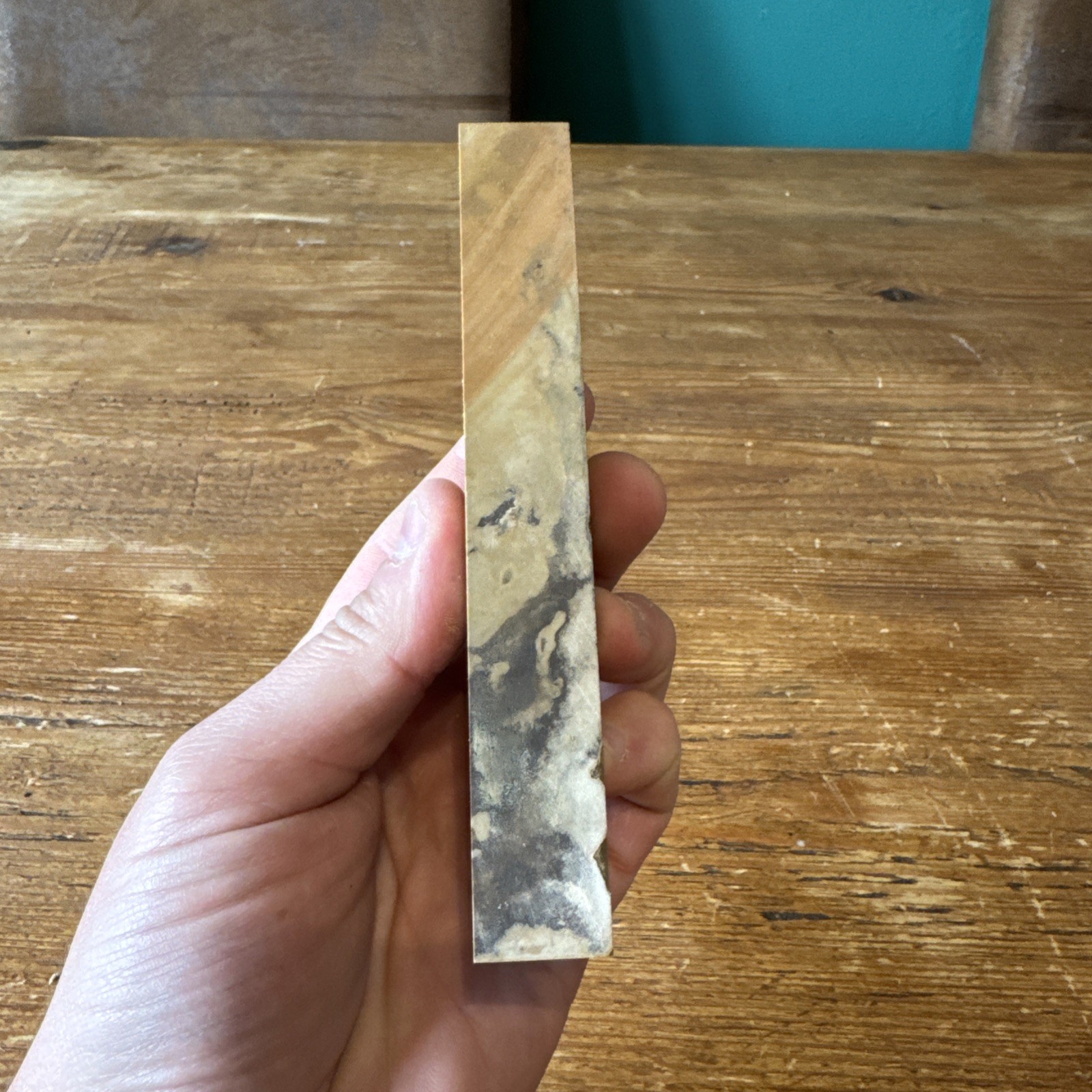 Small Hindostan Natural Sharpening Stone /Oilstone / Pocket Stone