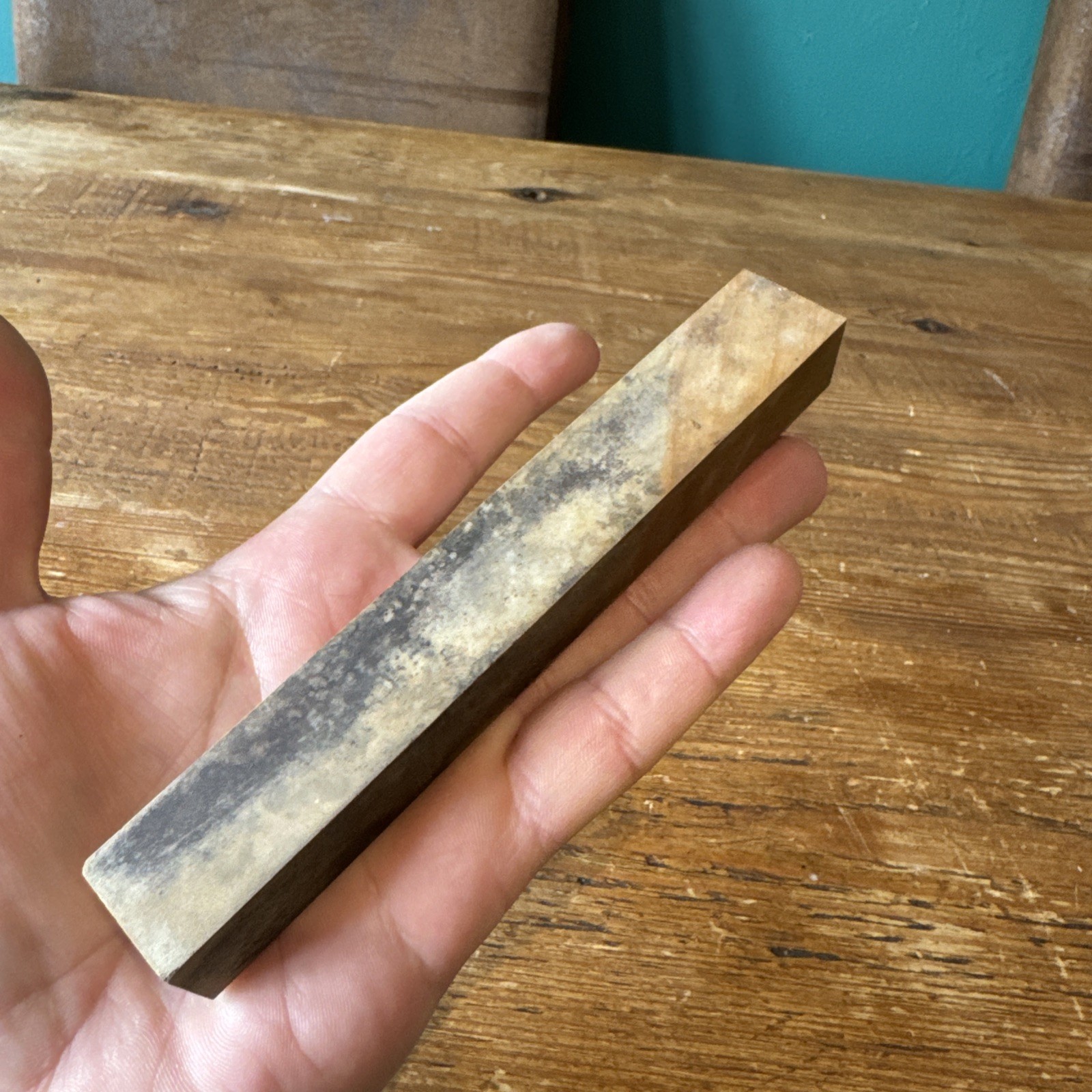 Small Hindostan Natural Sharpening Stone /Oilstone / Pocket Stone