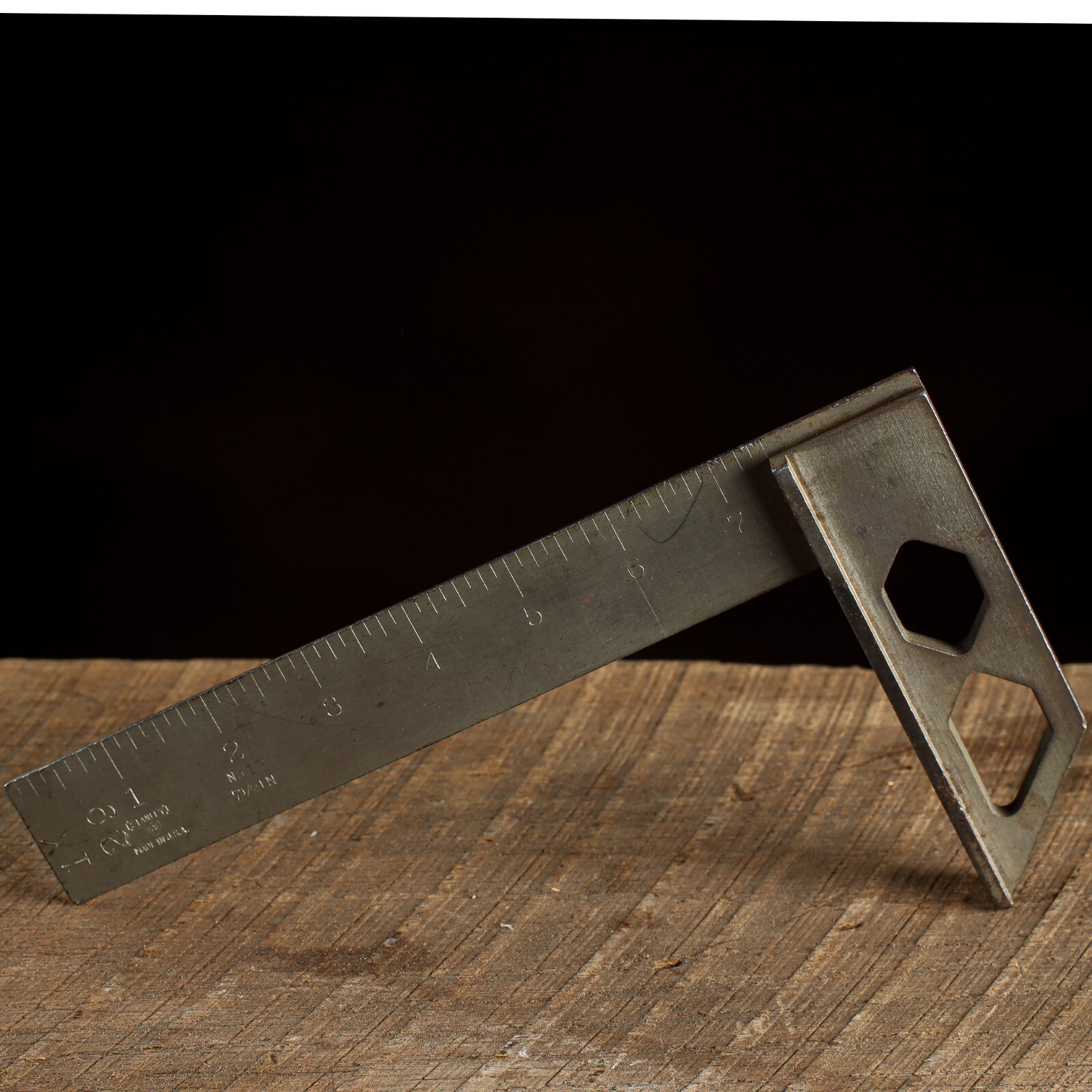 Stanley Sweetheart 7-1/2 Inch No. 17 Try & Mitre Square, circa 1921-1935