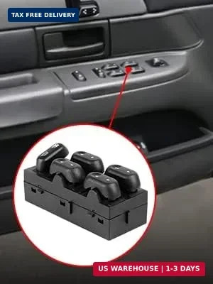 Power Window Control Switch Master Door Button Compatible with 2003-2008 Ford Cr