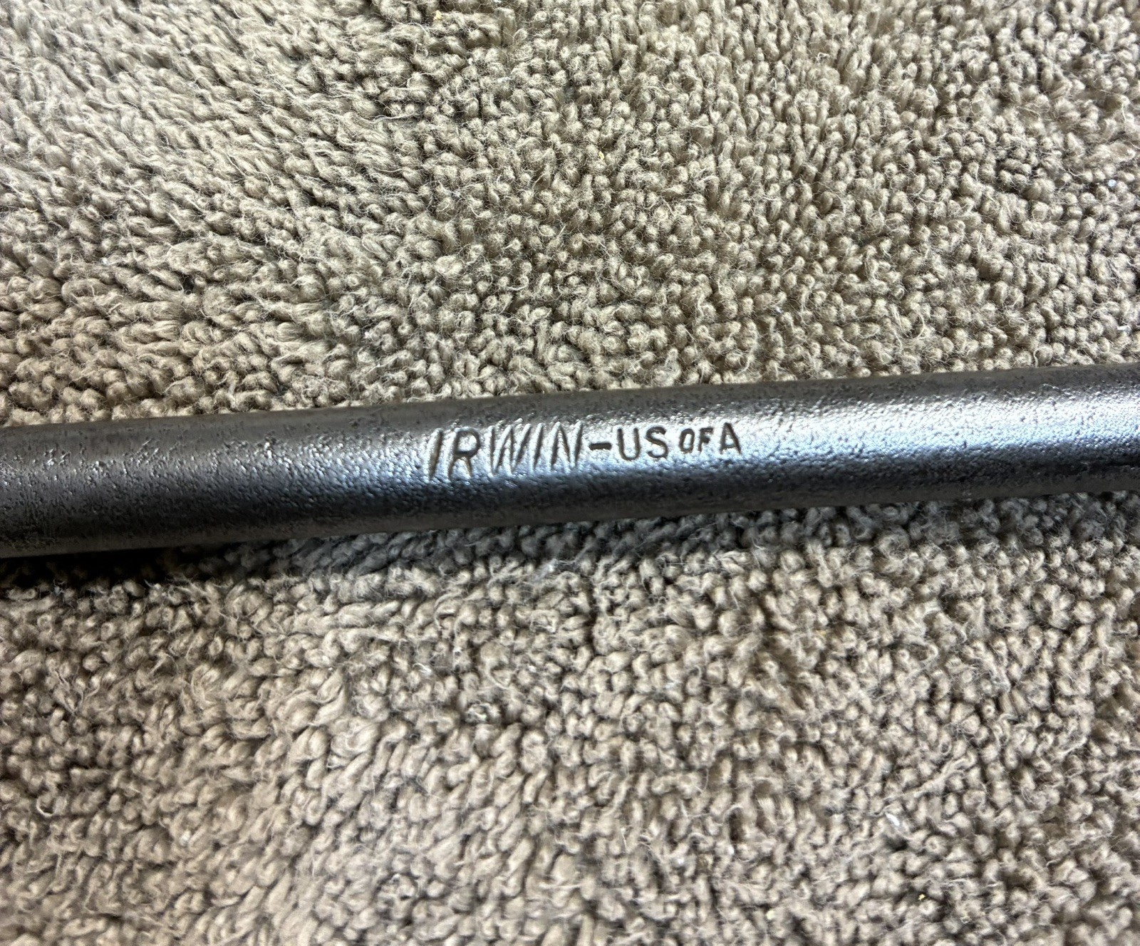 Vintage Irwin 14” Perfect Handle Flat Head Slotted Antique Screwdriver US of A
