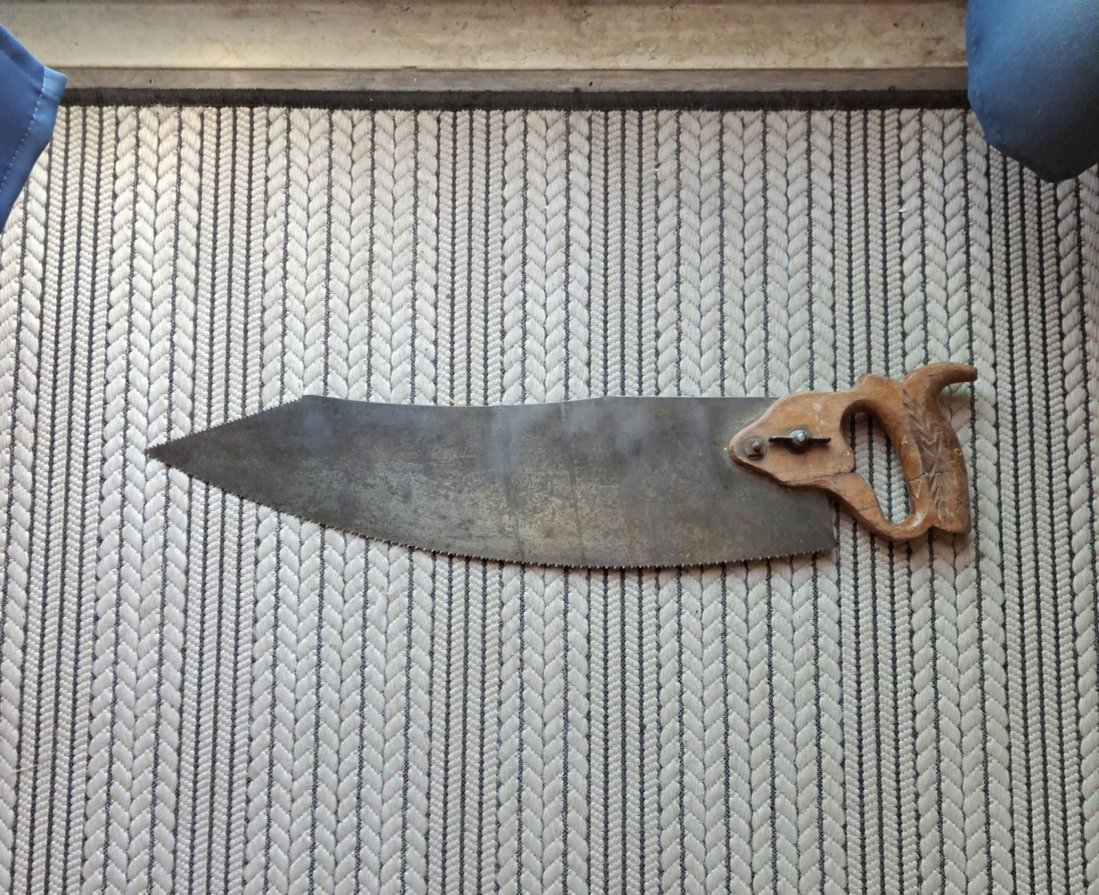 VTG C 1910 Marshall Wells Zenith Flooring Saw, Collectible Tools Farmhouse Decor