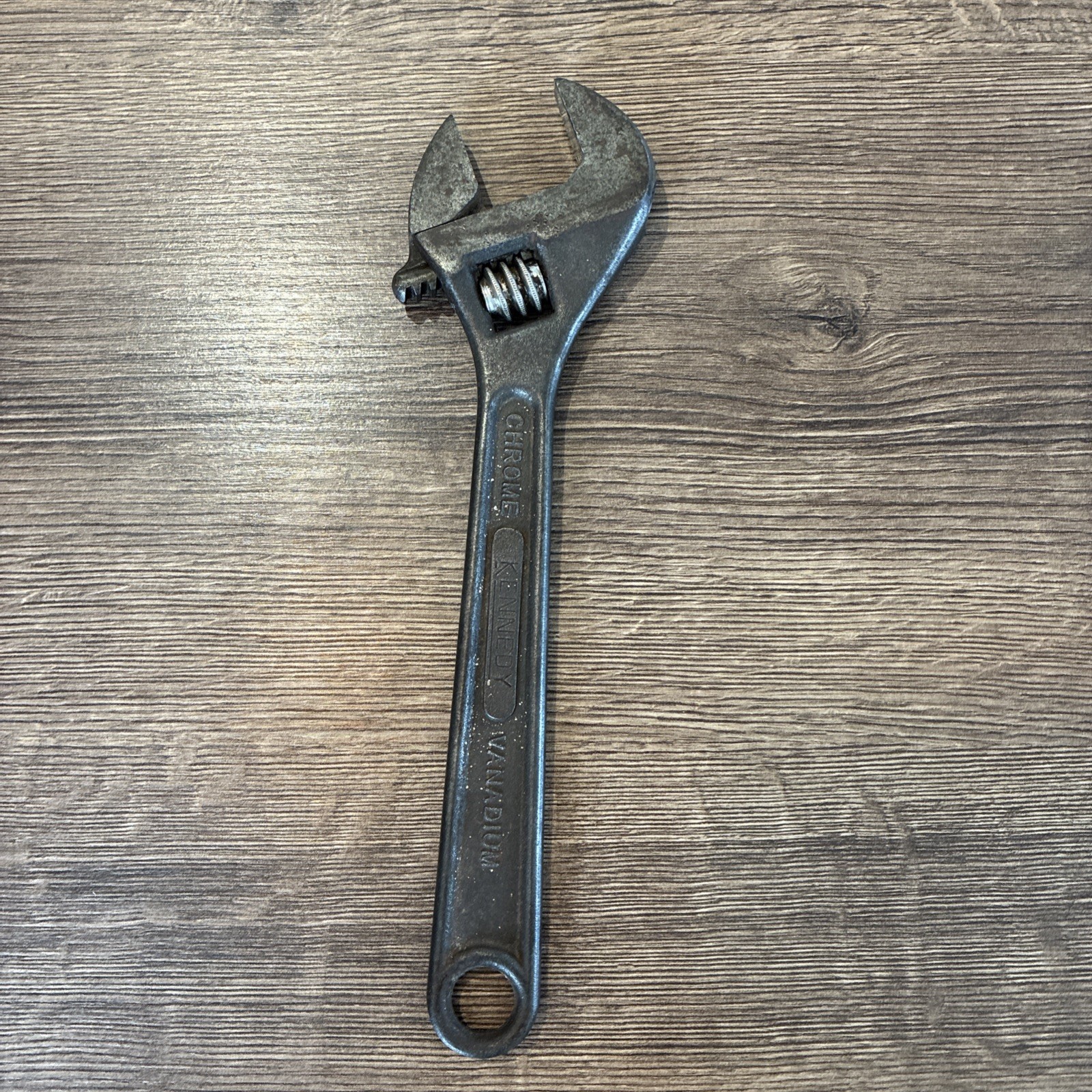 Vintage Kennedy 10 Inch Chrome Vanadium Adjustable Spanner/Wrench British Made