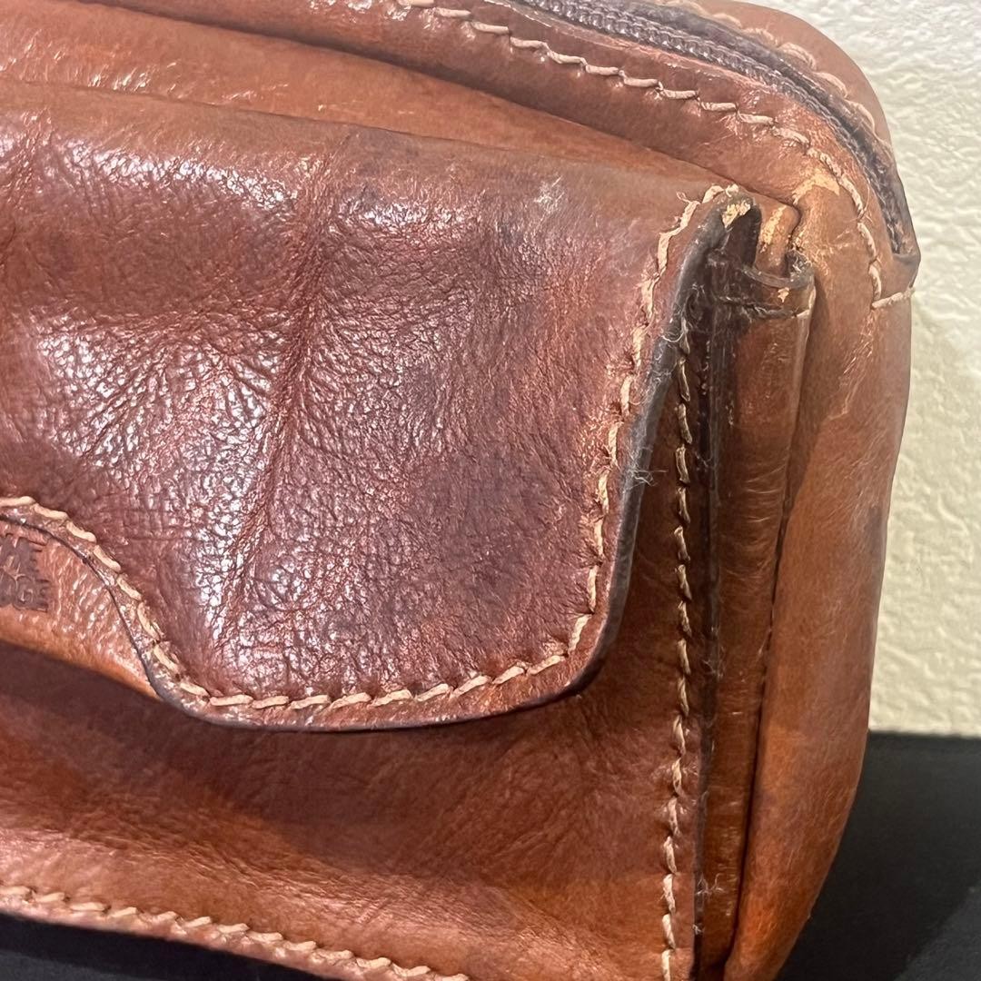 The Bridge Leather Fanny Pack Italy Vintage Used Stylish