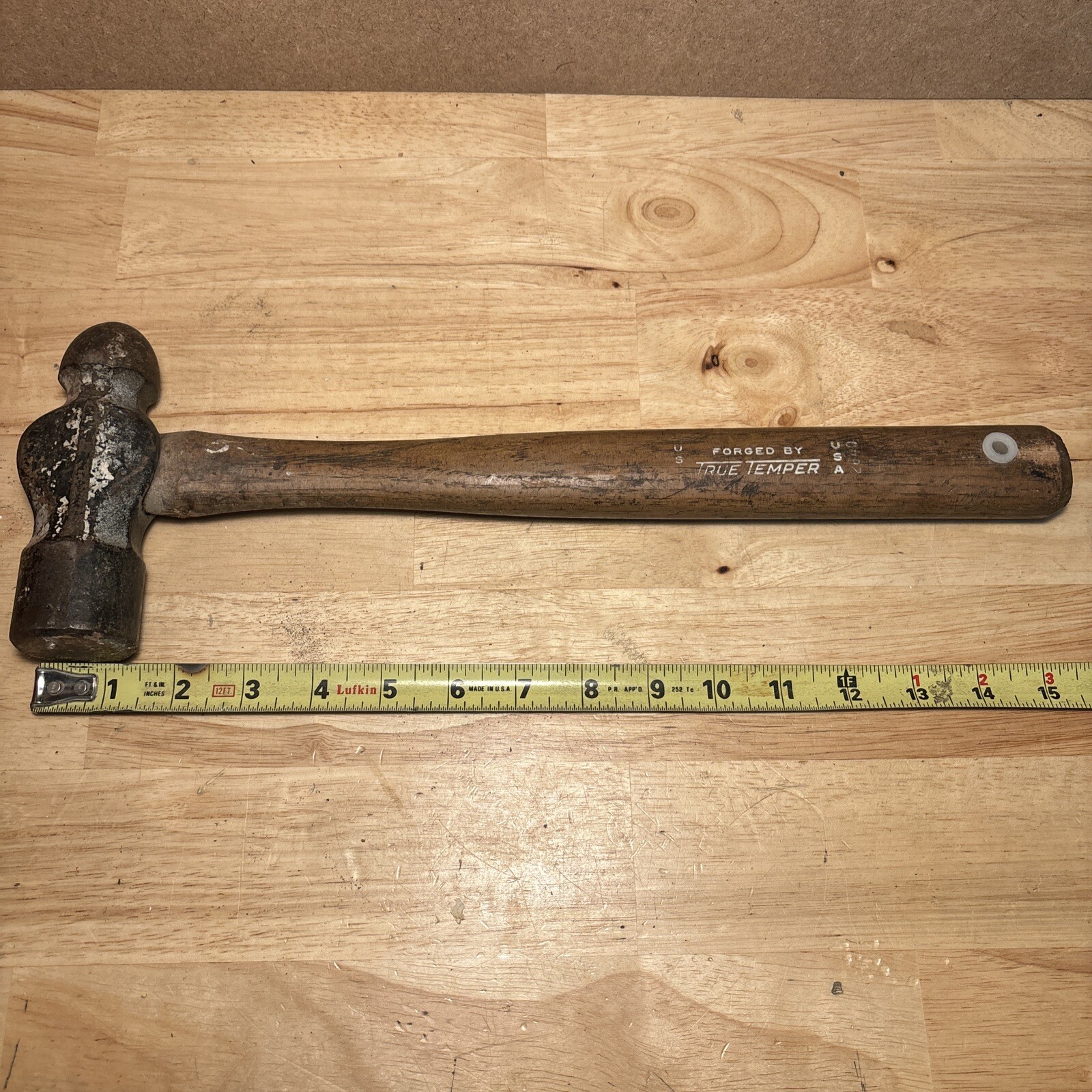 True Temper Ball Peen Hammer 2 lbs 15 Ounces Total Weight 2640 USA READ!