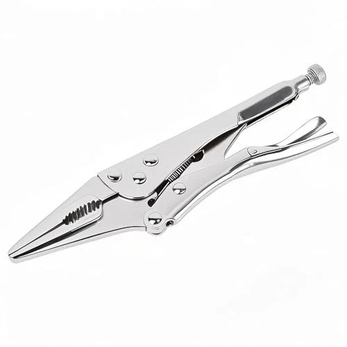 9″ Long Nose Locking Pliers,Strength Spring,Anti 9 IN Long Nose Vice Grips