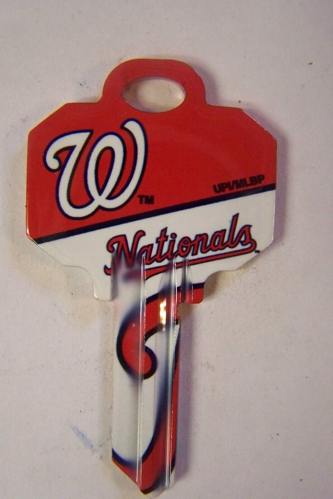 Washington Nationals Schlage SC1 house key blank
