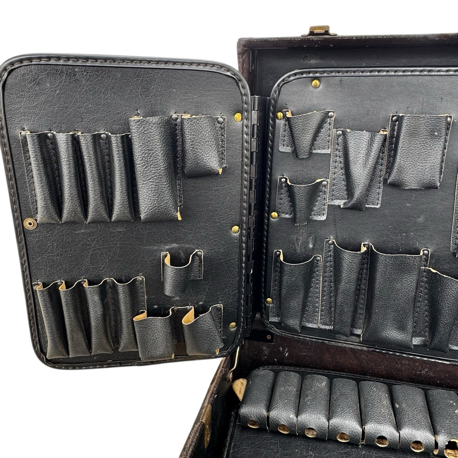 VTG Xcelite TC-100 Attache Tool Case W/ Inserts Electronic Service W/ Patina USA