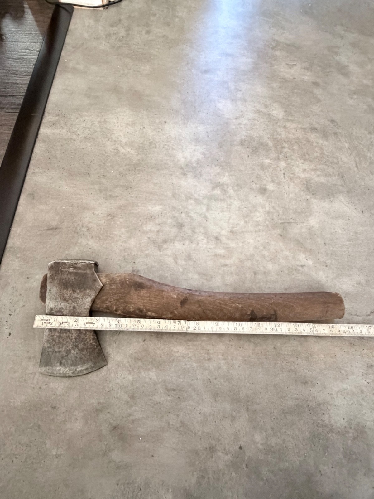 Vintage Sater Sweden Small Axe Hatchet 75mm Edge 0.99kg