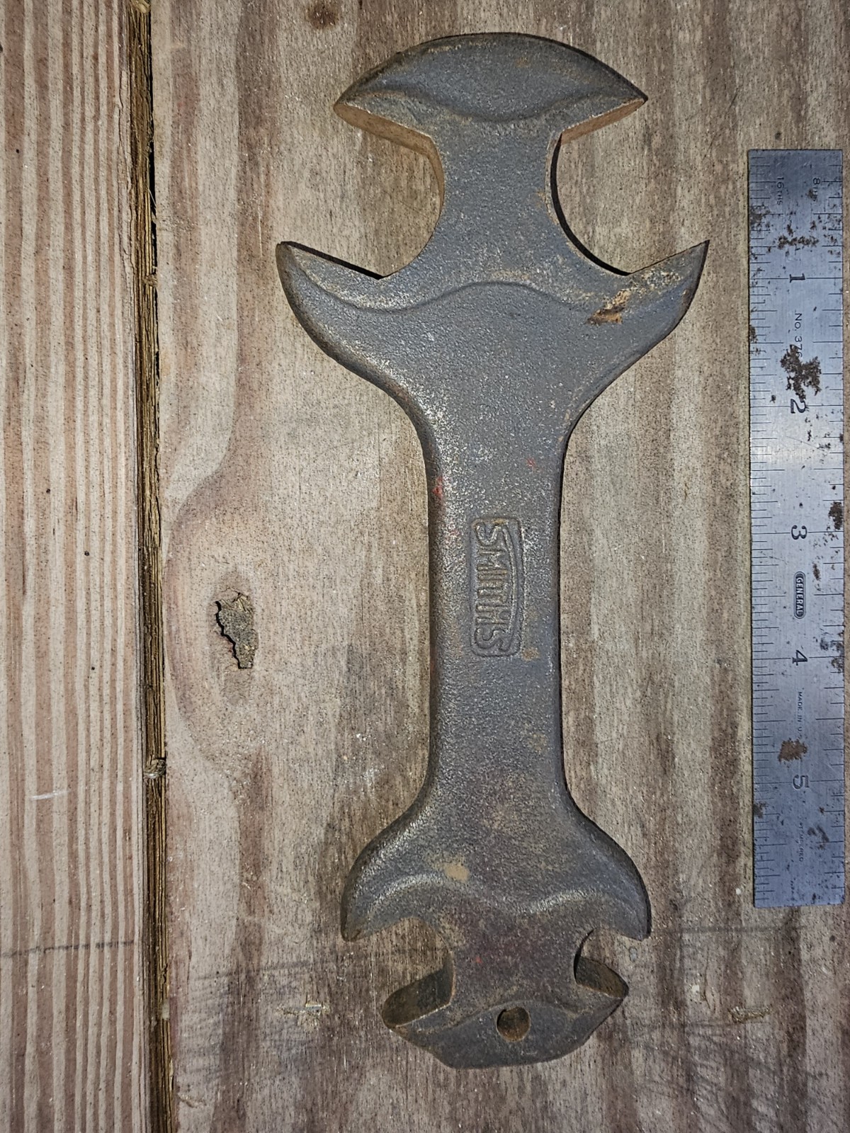 Vintage Smiths No. 230 Multi Wrench Made in USA Bicycle Motorcycle Farm Service
