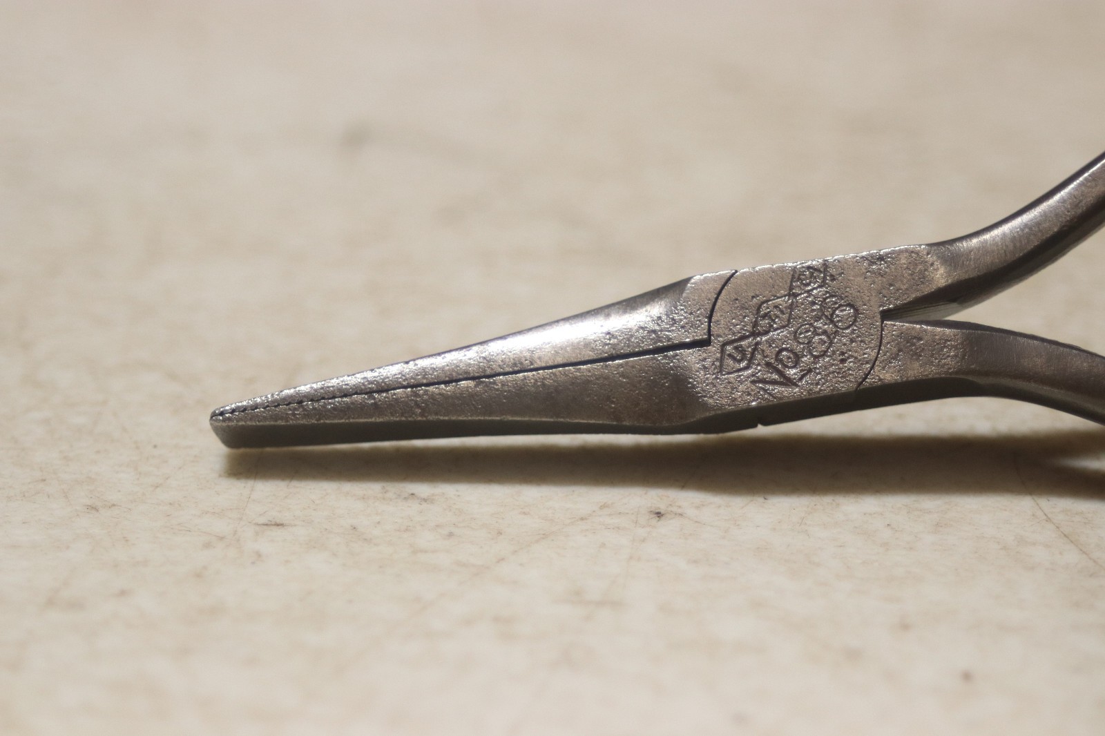 Vintage Utica No.86 5-1/2 Inch Duck Bill Pliers USA