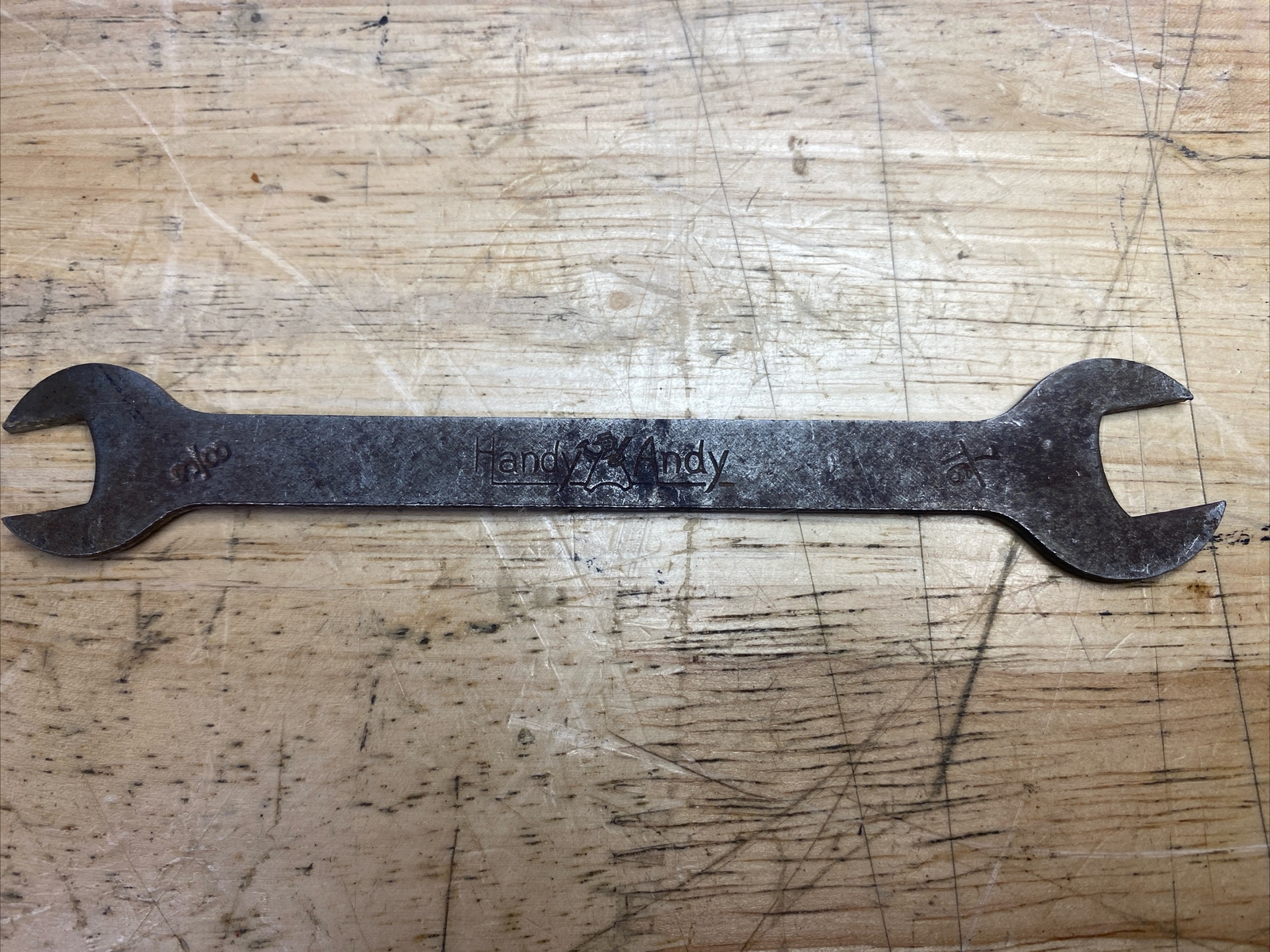 Handy Andy 3/8″ X 7/16″ Open Ended Wrench Vintage