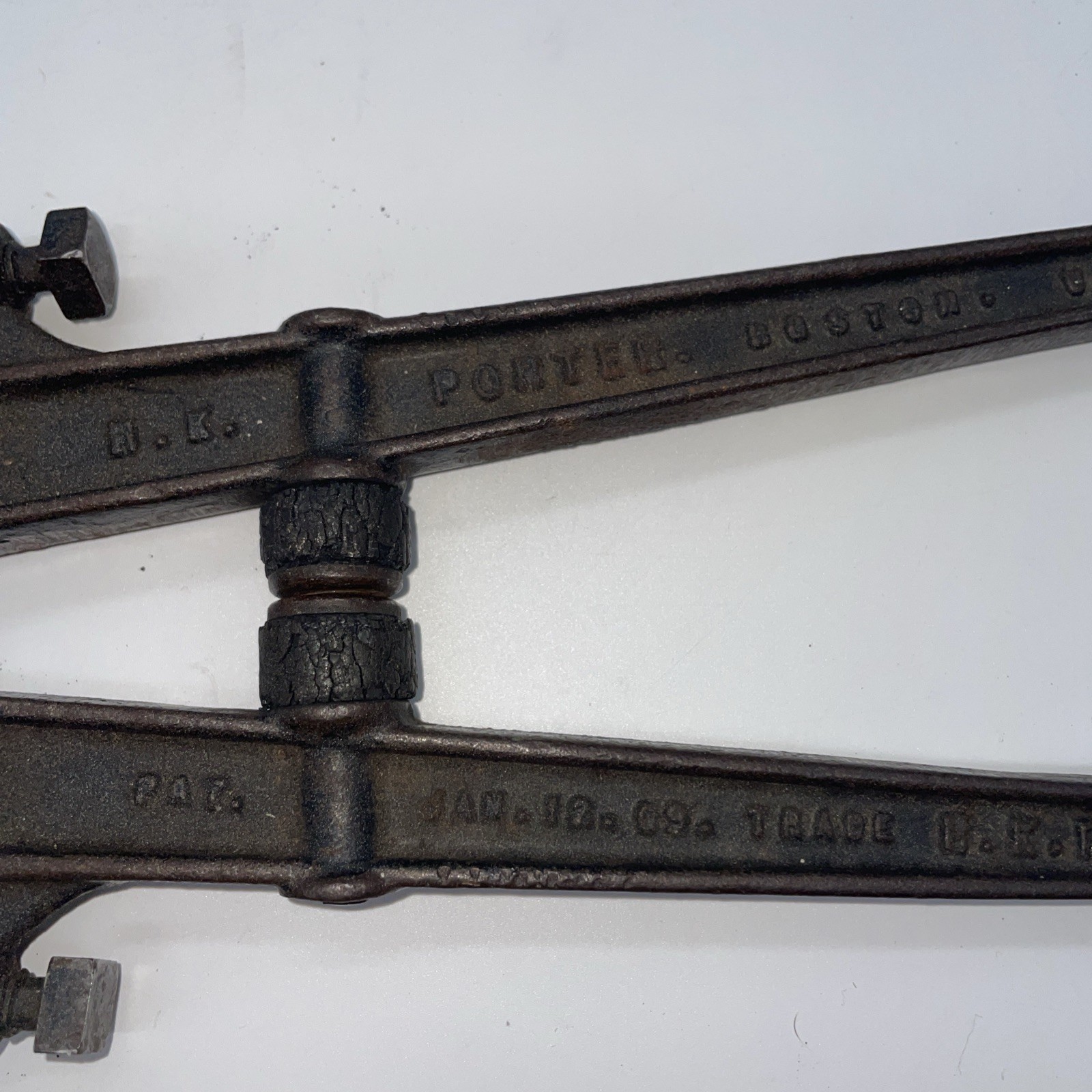 Vintage/Antique H.K. PORTER No. 14″ BOLT CUTTERS HKP PAT. 1909 BOSTON MASS