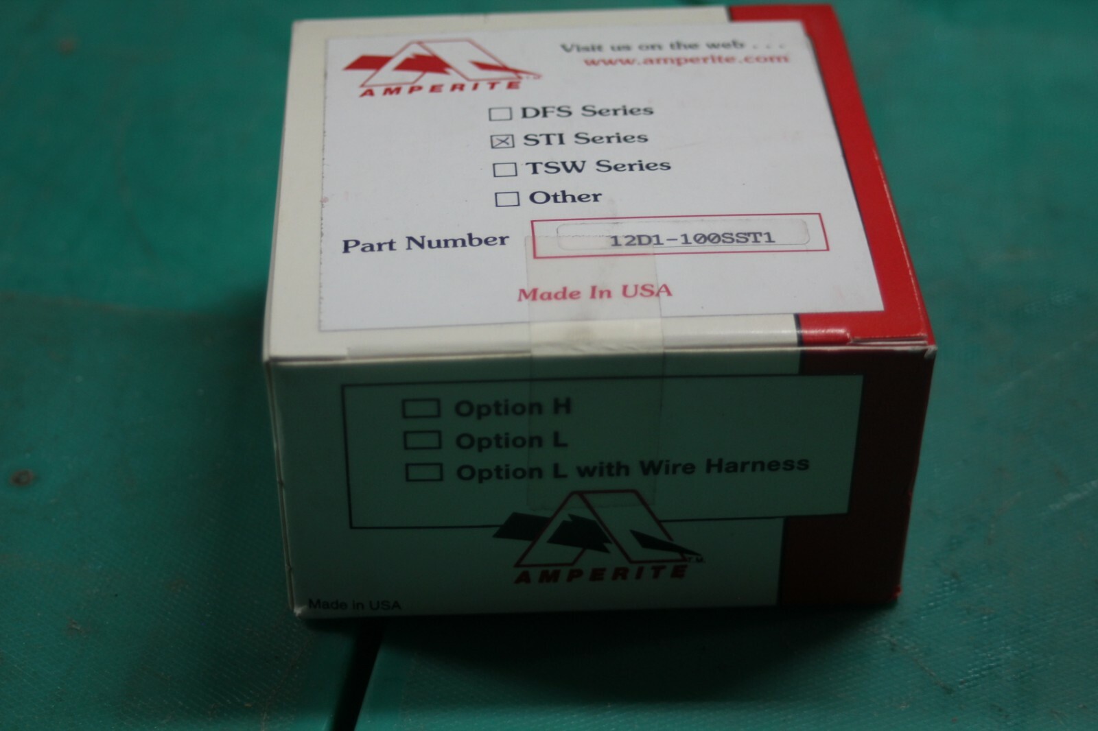 Amperite Time Delay Solid State Relay Panel 12D1-100SST1