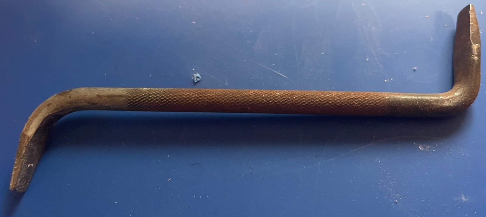 Vintage 1/4” Flat Slotted Blade Offset Screwdriver, knurled, USA