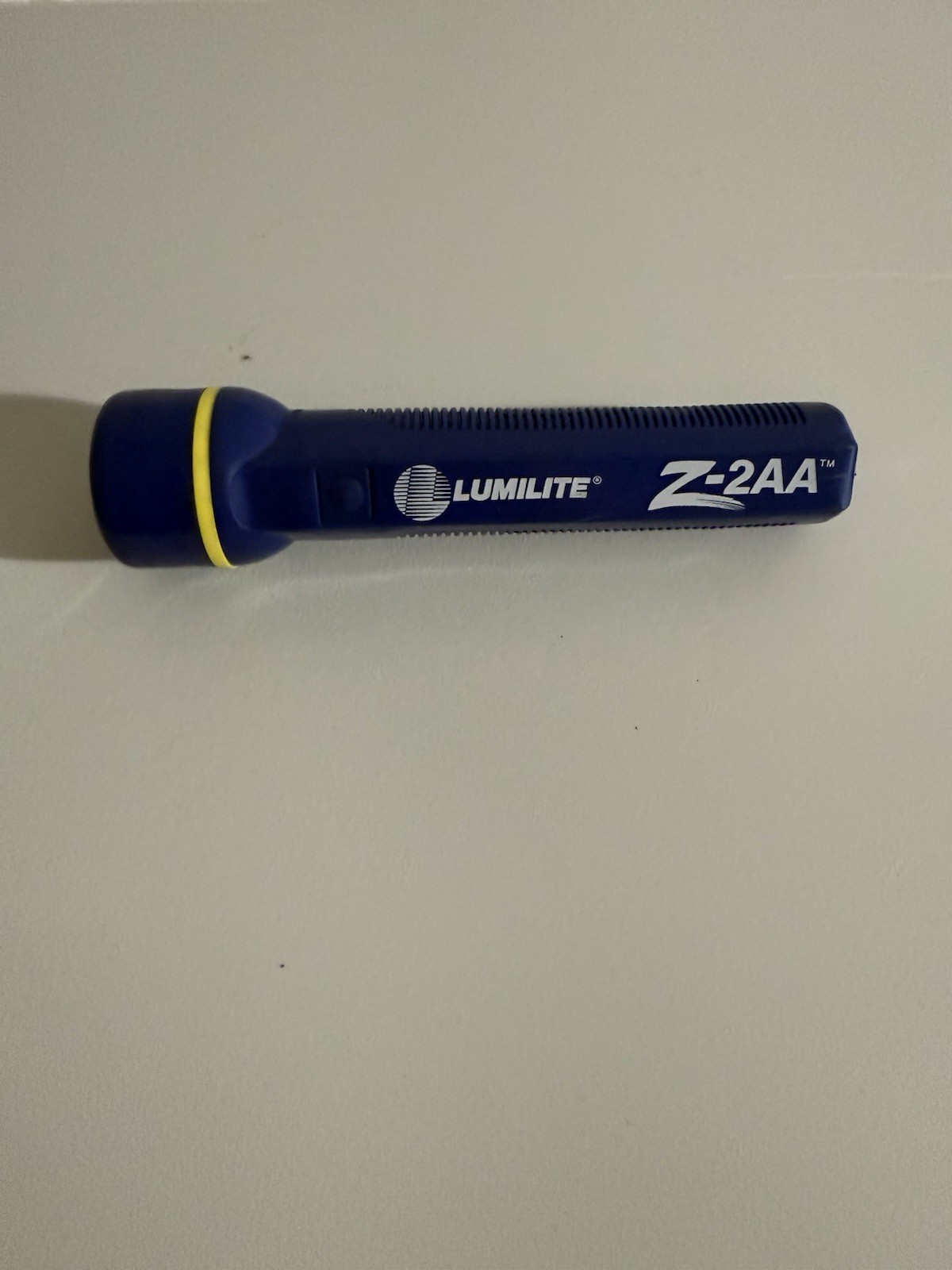 Lumilite K-2AA Flashlight Vintage Blue/Yellow