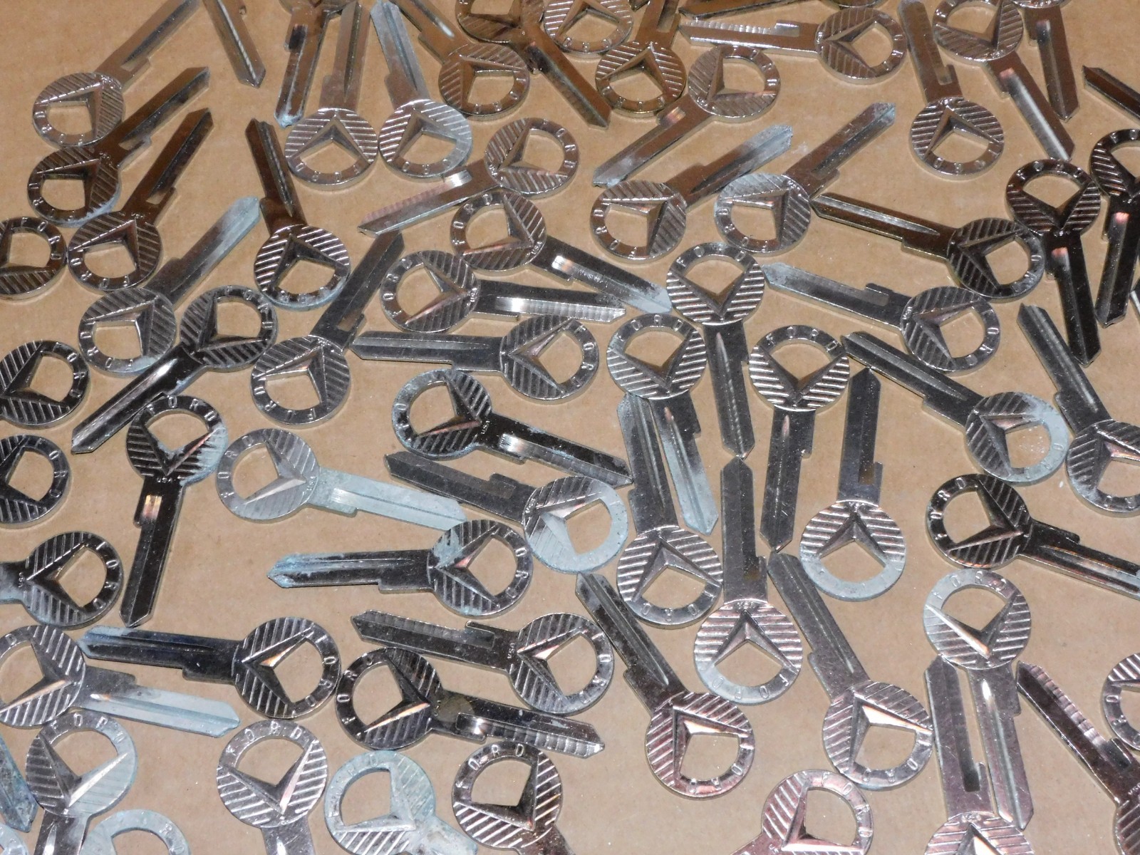 Lot of 84 Ford Trunk Blank Uncut Keys 1950’s to 1970’s ?