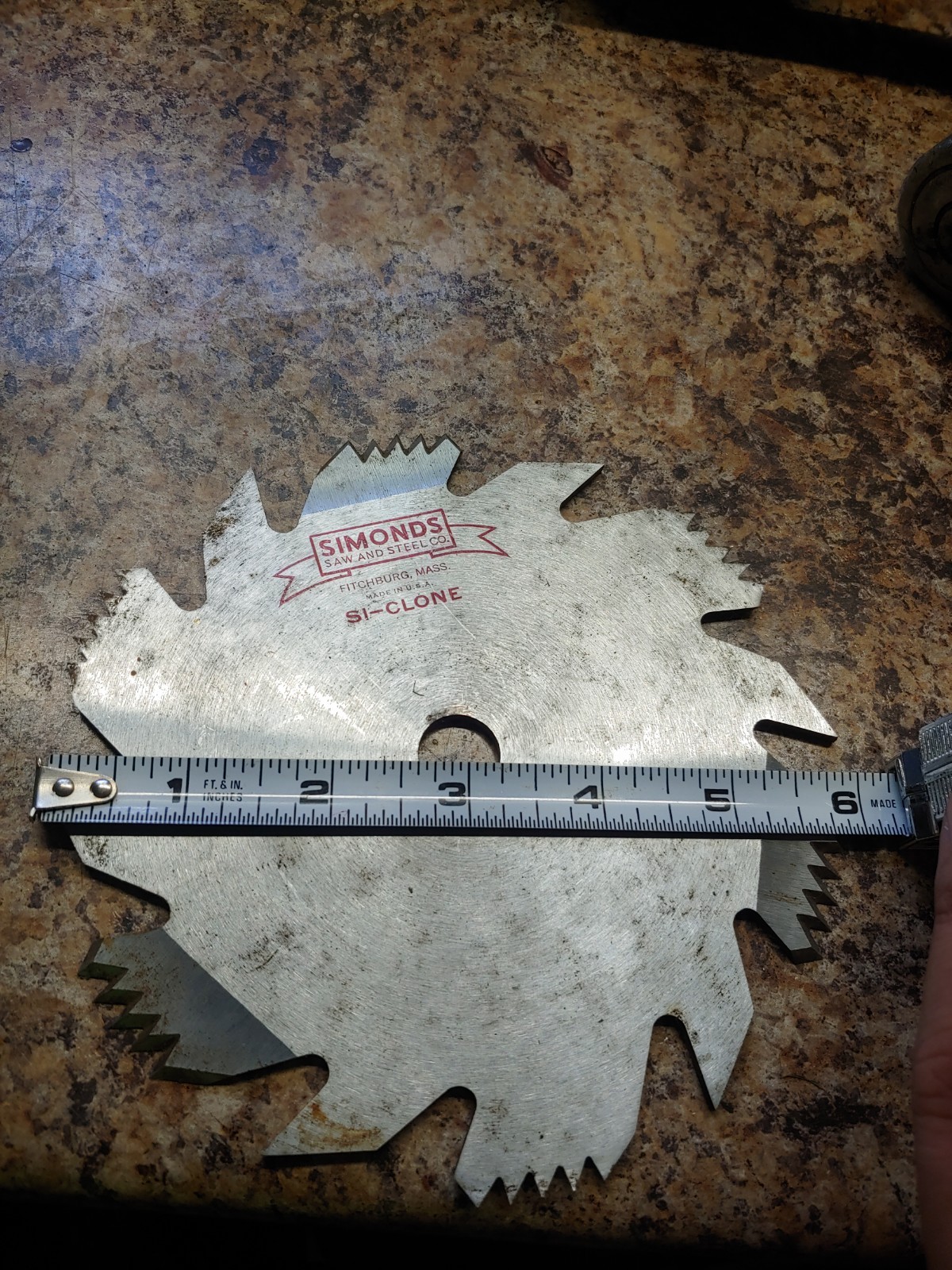 Simonds Saw And Steel Company Blade Si-clone. Fitchburg Mass
