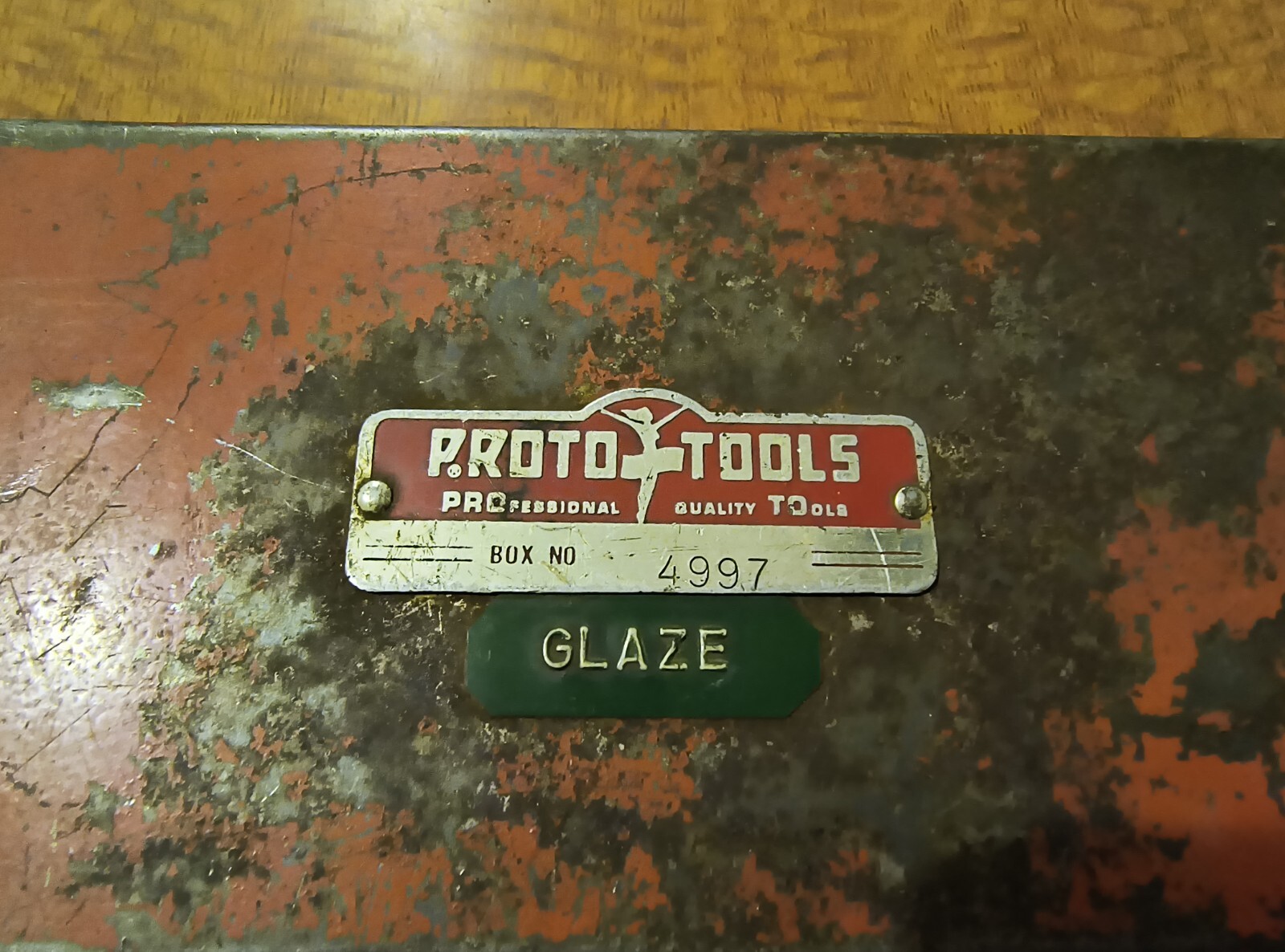 PROTO Vintage 4997 Hex Bit Mixed Set 1/8 to 5/8, Flying Lady Steel Box, USA.