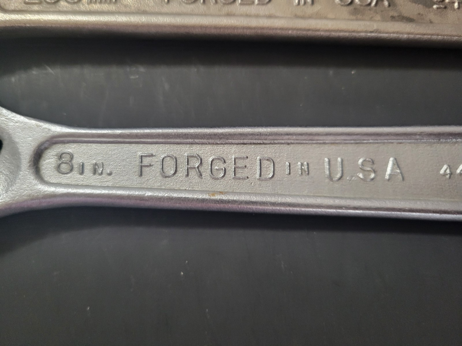 Vintage Craftsman 8″& 10″ Adjustable Wrench Set Made in USA 9-44604, 44603 WF