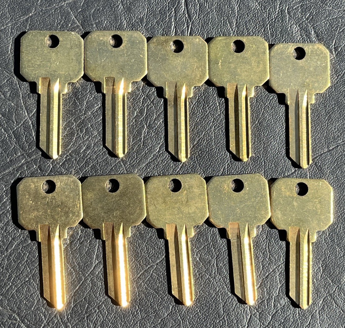 Key Blank Schlage SC1 DND Lot of 10 Pieces Uncut “Do Not Duplicate” C-Keyway