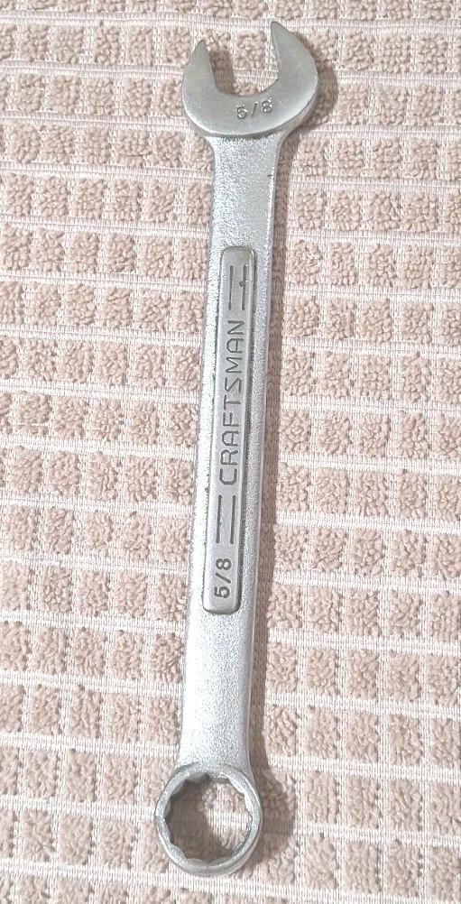 Lot of 8 Craftsman-Sears USA Combination Metric-Sae Wrench lot of Vintage Tools