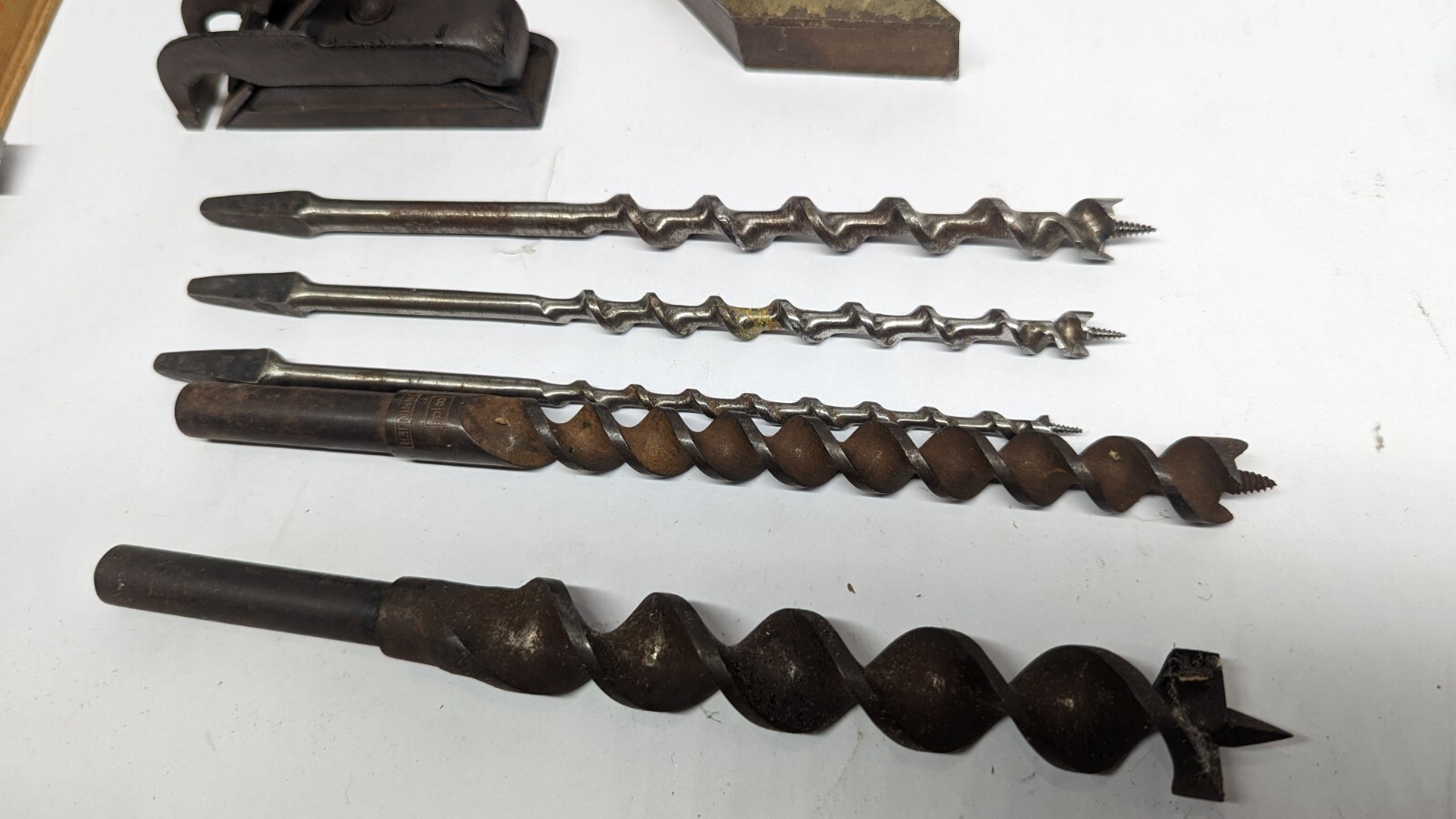 Vintage Hand Tools Joblot (made in England) etc Skinner, Stanley no76, Marples