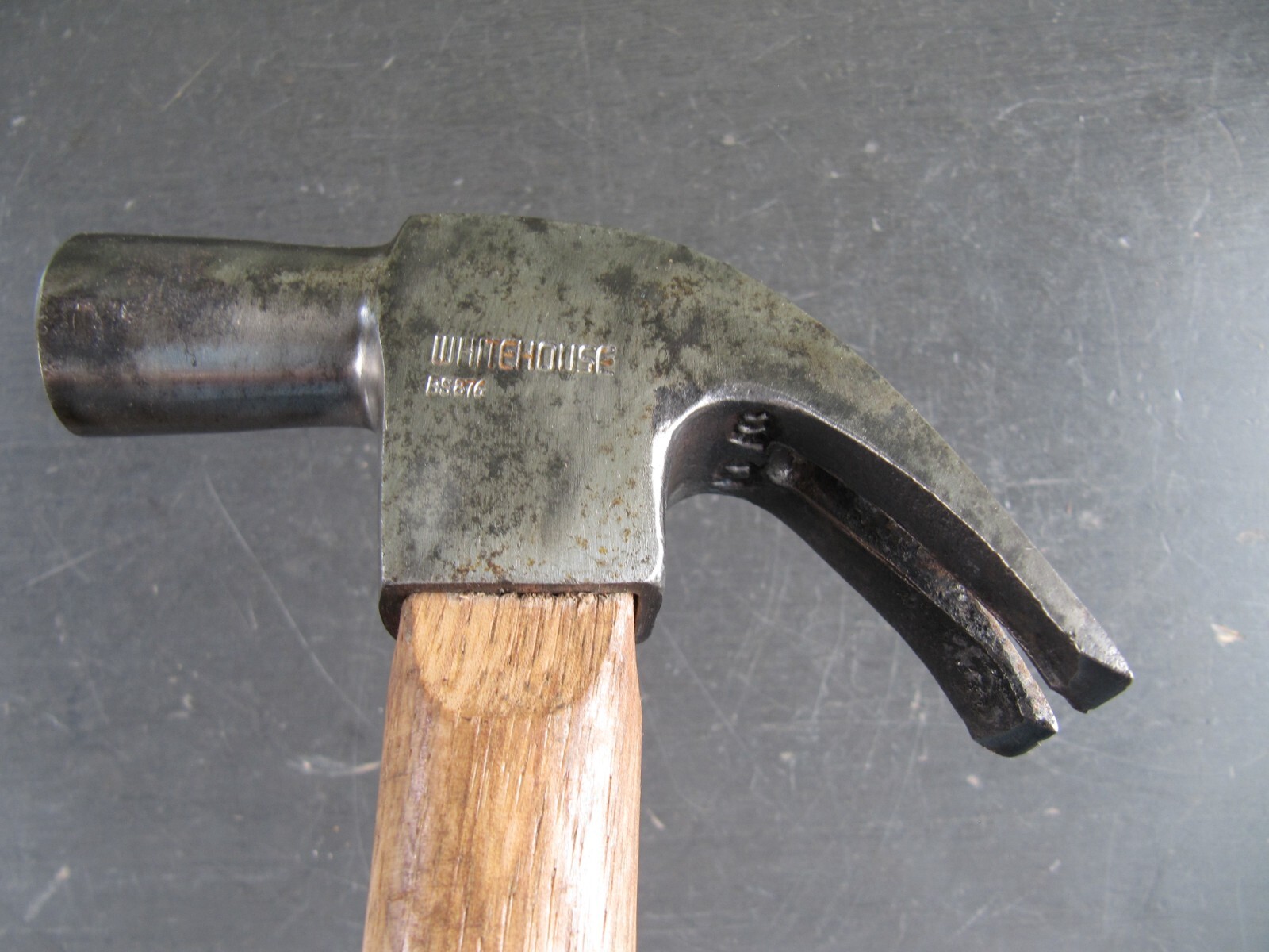 Vintage Whitehouse Carpenters Claw Hammer BS876