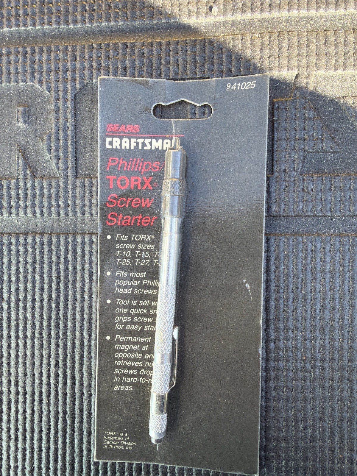 Sears Craftsman USA Nos Rare Phillips Torx Magnetic Screw Starter 41025