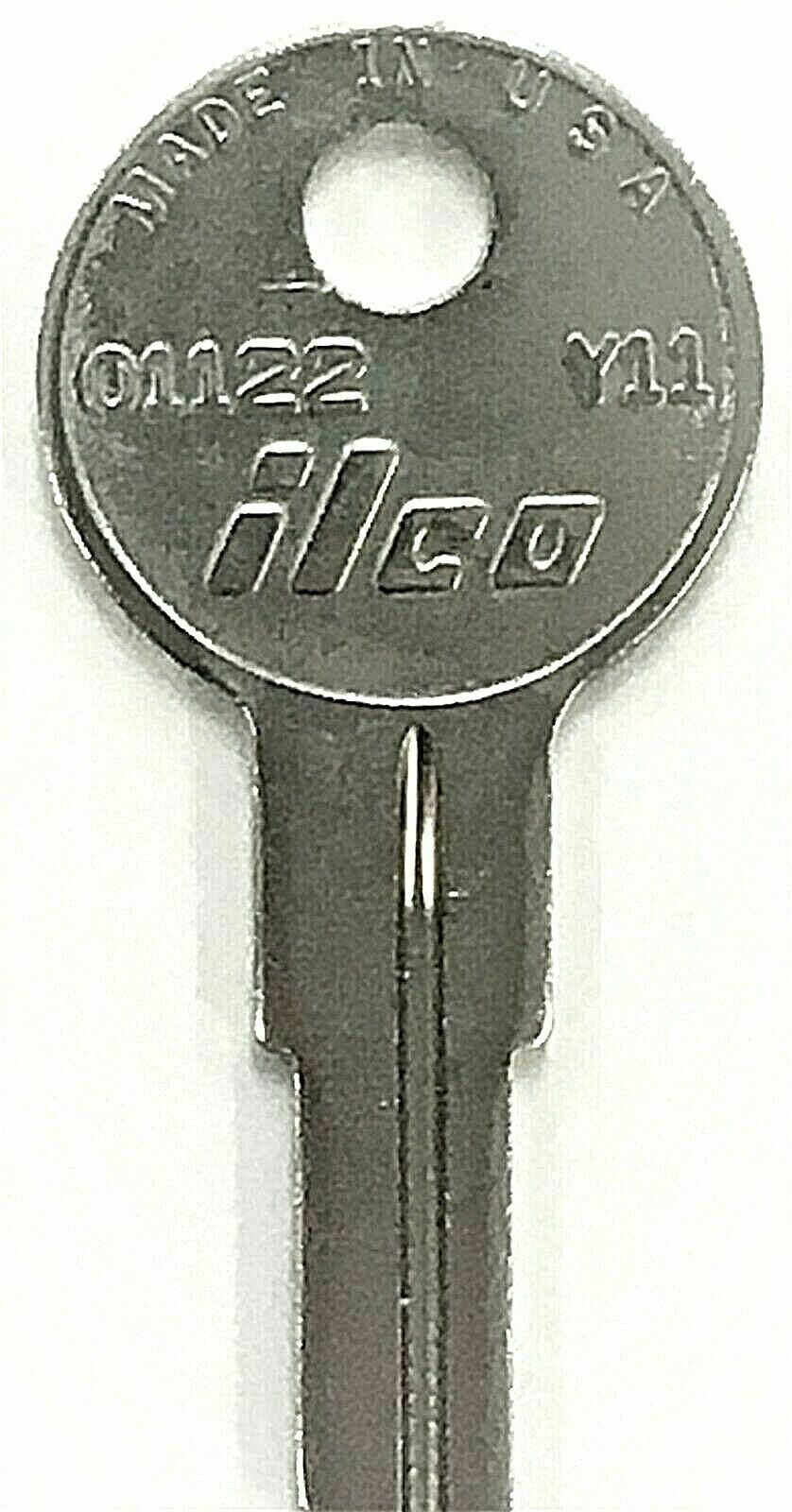 1 Chesler Y11 01122 Key Blank For Various Locks Keys Blanks