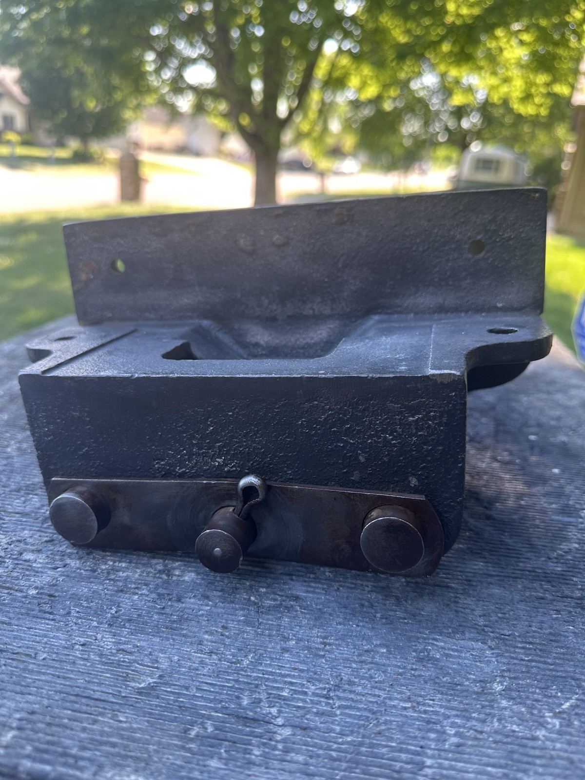 Vintage Morgan Vise Co. No. 20A Woodworking Bench Vise