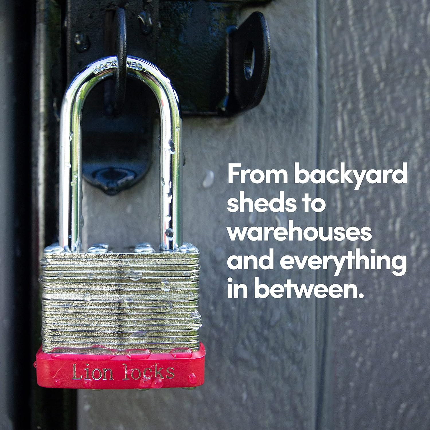 Lion Locks 24 Keyed Alike Padlocks with 2″ Long Shackle, 48 Keys – Padlocks for