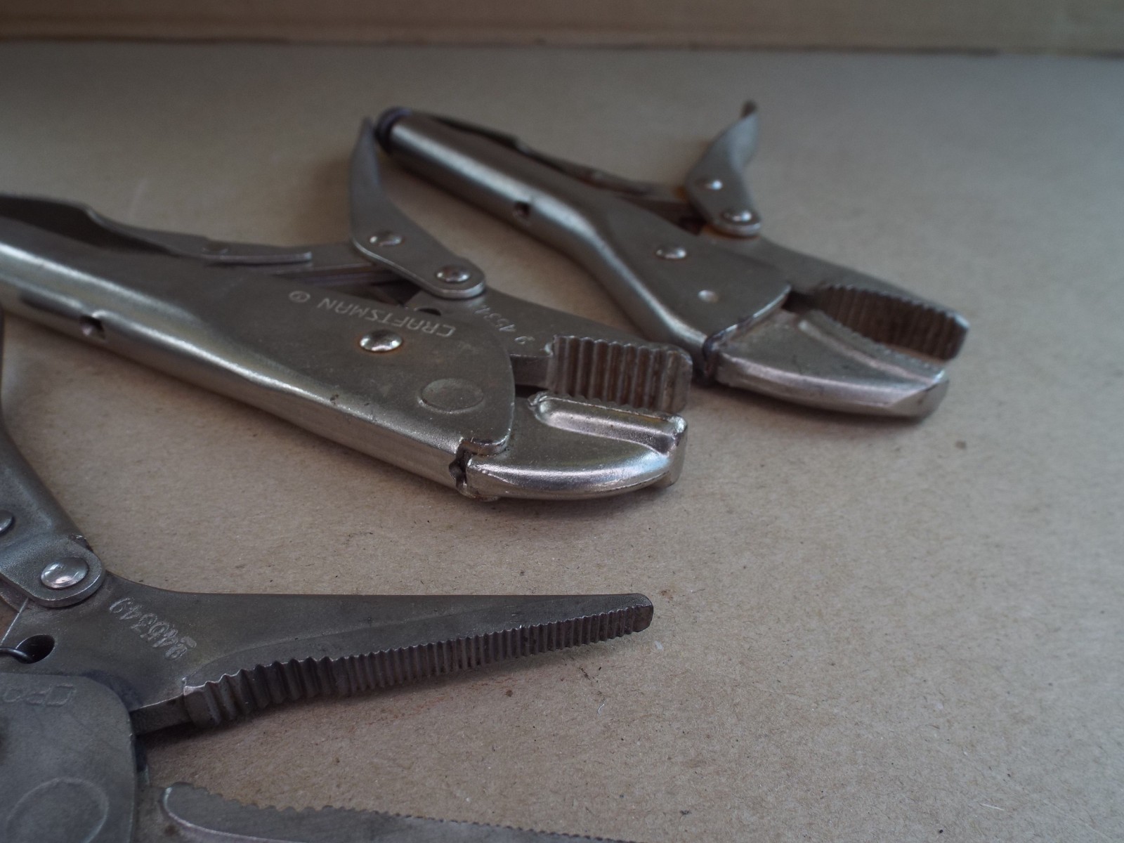 VTG 5 Craftsman Vise Grip All “I” Series Tested – Work Well Good Cond ! – (Read)