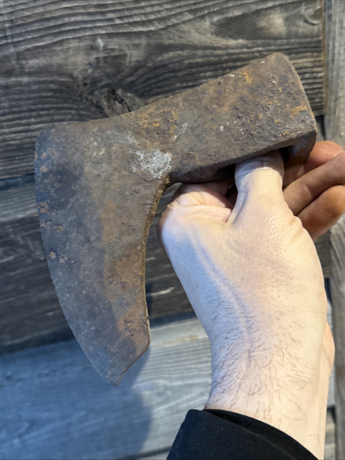 Vintage Axe Head Bearded Axe Head Unmarked