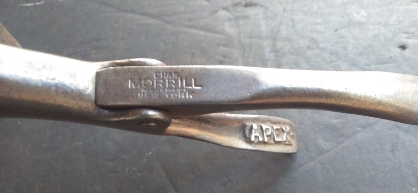 Vintage Chas Morrill New York Hole Punch with Trademark APEX – Works