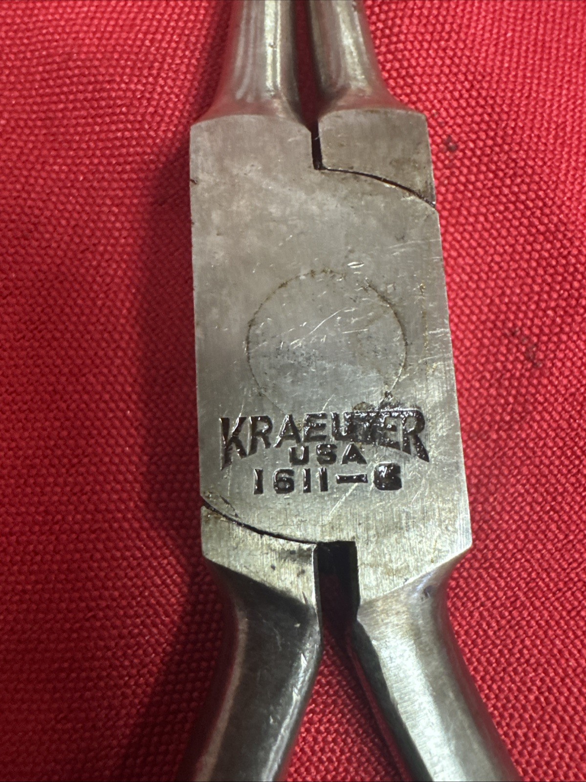 WW2 Military Kraeuter Round Nose 6 Inch Pliers C982