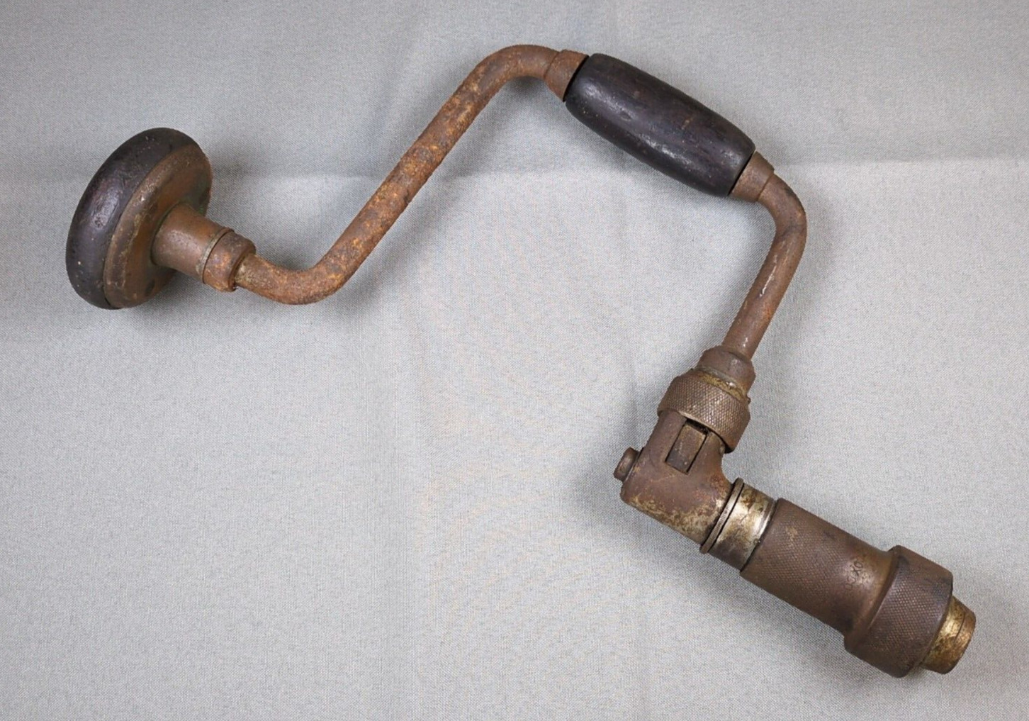 Vintage Samson Peckstow & Wilcox Co. Ratcheting Brace Drill