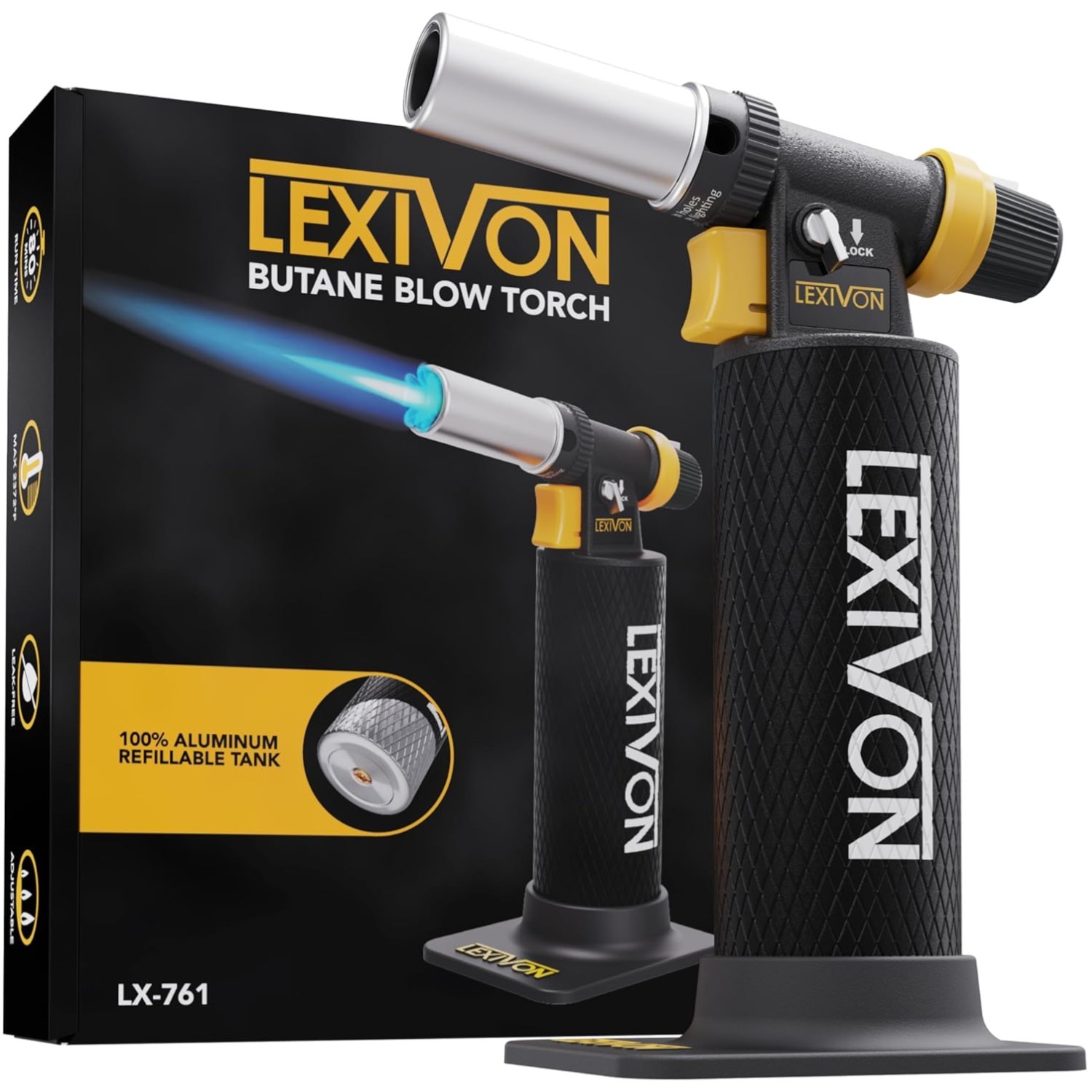High-Performance Butane Blow Torch LX-761 – Ideal for Cooking & Industrial Tasks