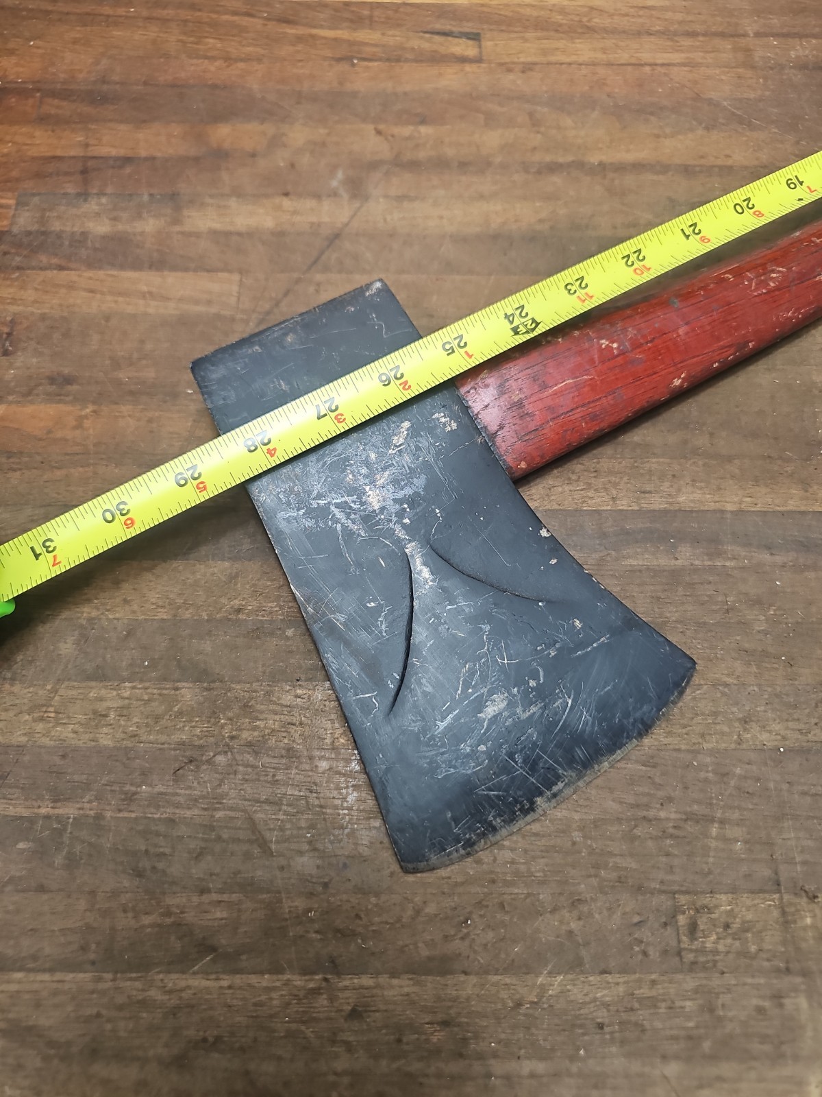 AC10- Vintage Plumb Single Bit Axe with bevels 4 lb 5 oz