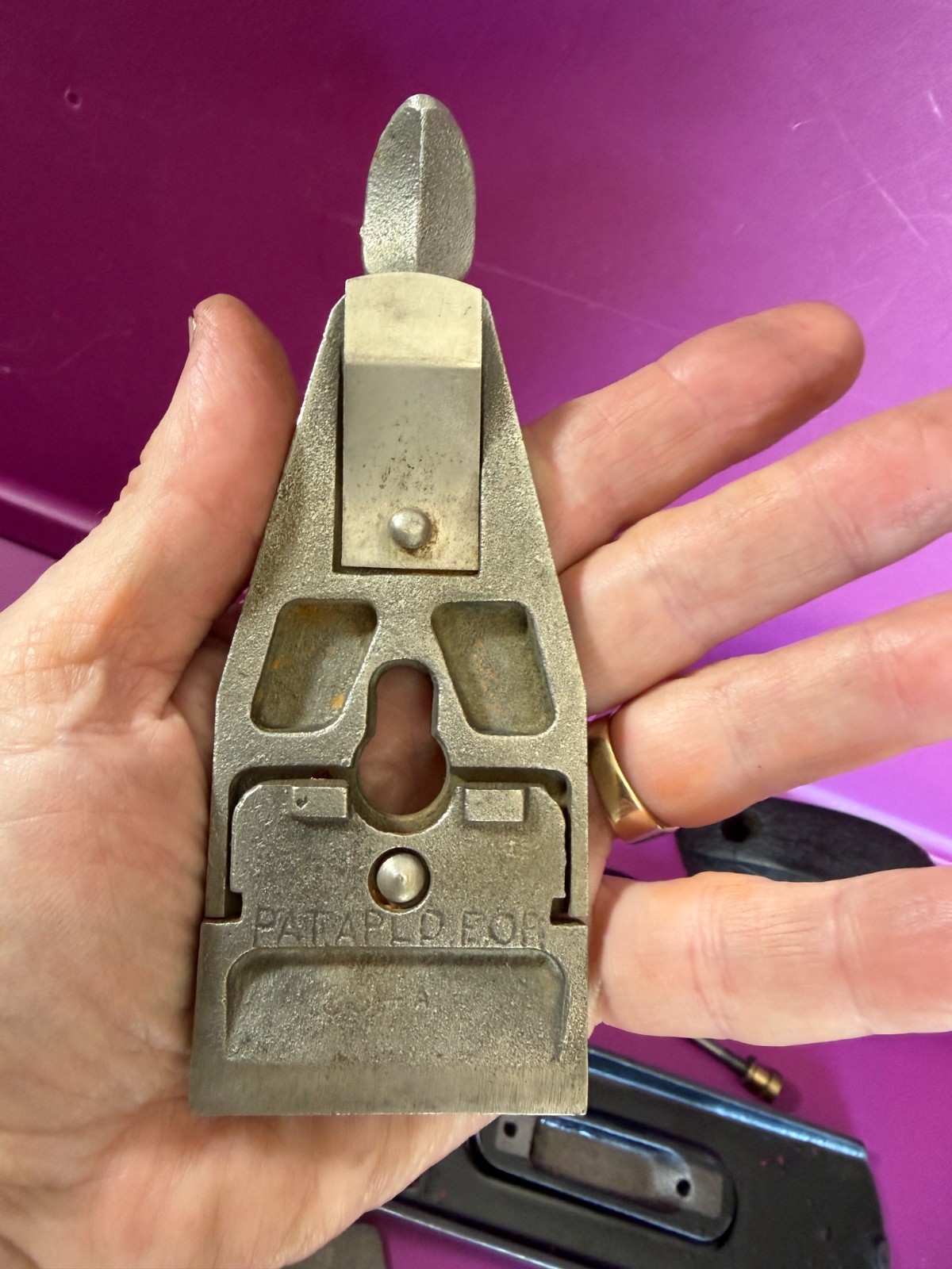 MILLERS FALLS NO. 14 Jack PLANE (SMOOTH BOTTOM) w/Triangular Millers Falls Logo