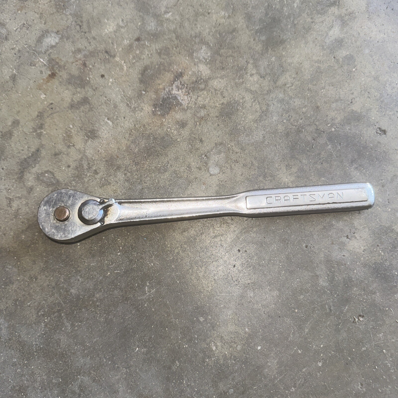 Vtg Craftsman 1/2″ Drive -V- 44975 Ratchet Quick Release, Oil Port U.S.A.