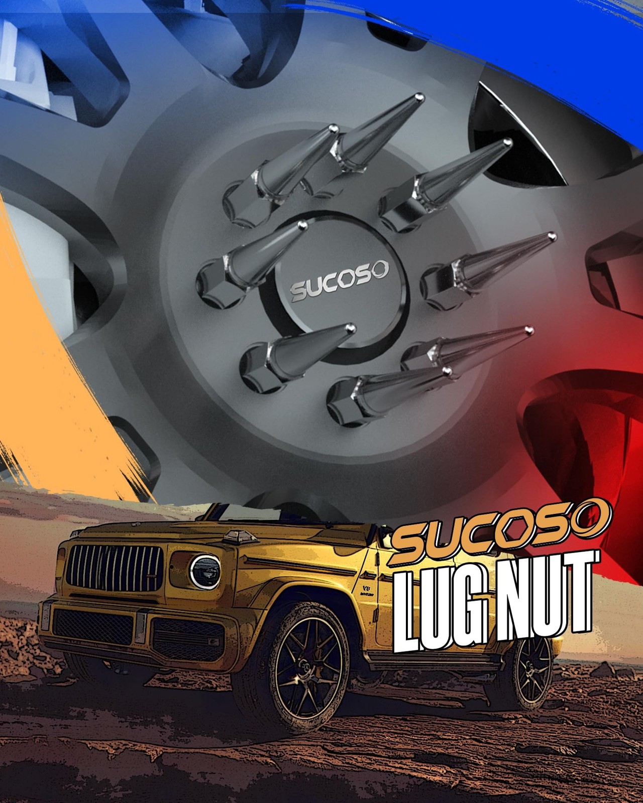 9/16-18 Spike Lug Nuts for 1994-2011 Dodge Ram 2500 3500, 2002-2010 Ram 1500,…
