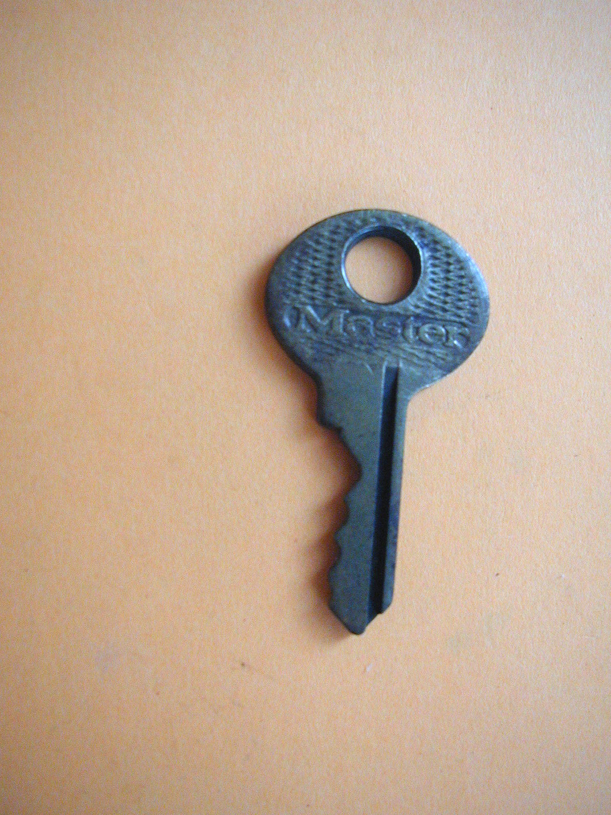 Vintage Master Lock Co Brass Padlock Key Keys Numbered # P288