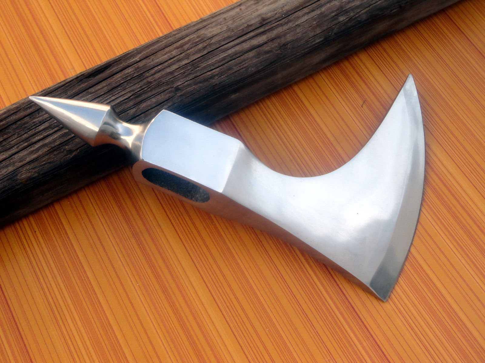 SPIKIER CUSTOM HANDMADE HIGH CARBON STEEL TOMAHAWK VIKING AXE HEAD 7030