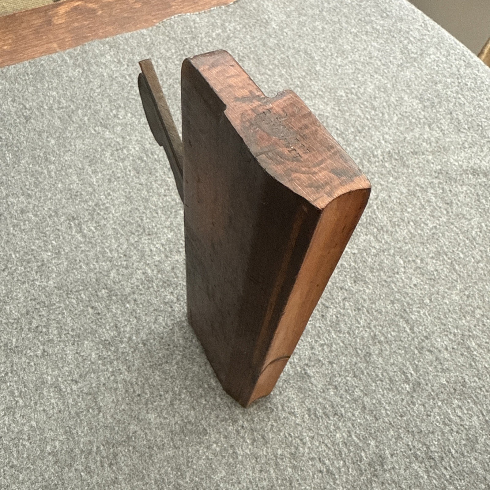 Kirk & Asling Notts no.12 Hollow Moulding Plane Antique Woodworking Tool Vintage