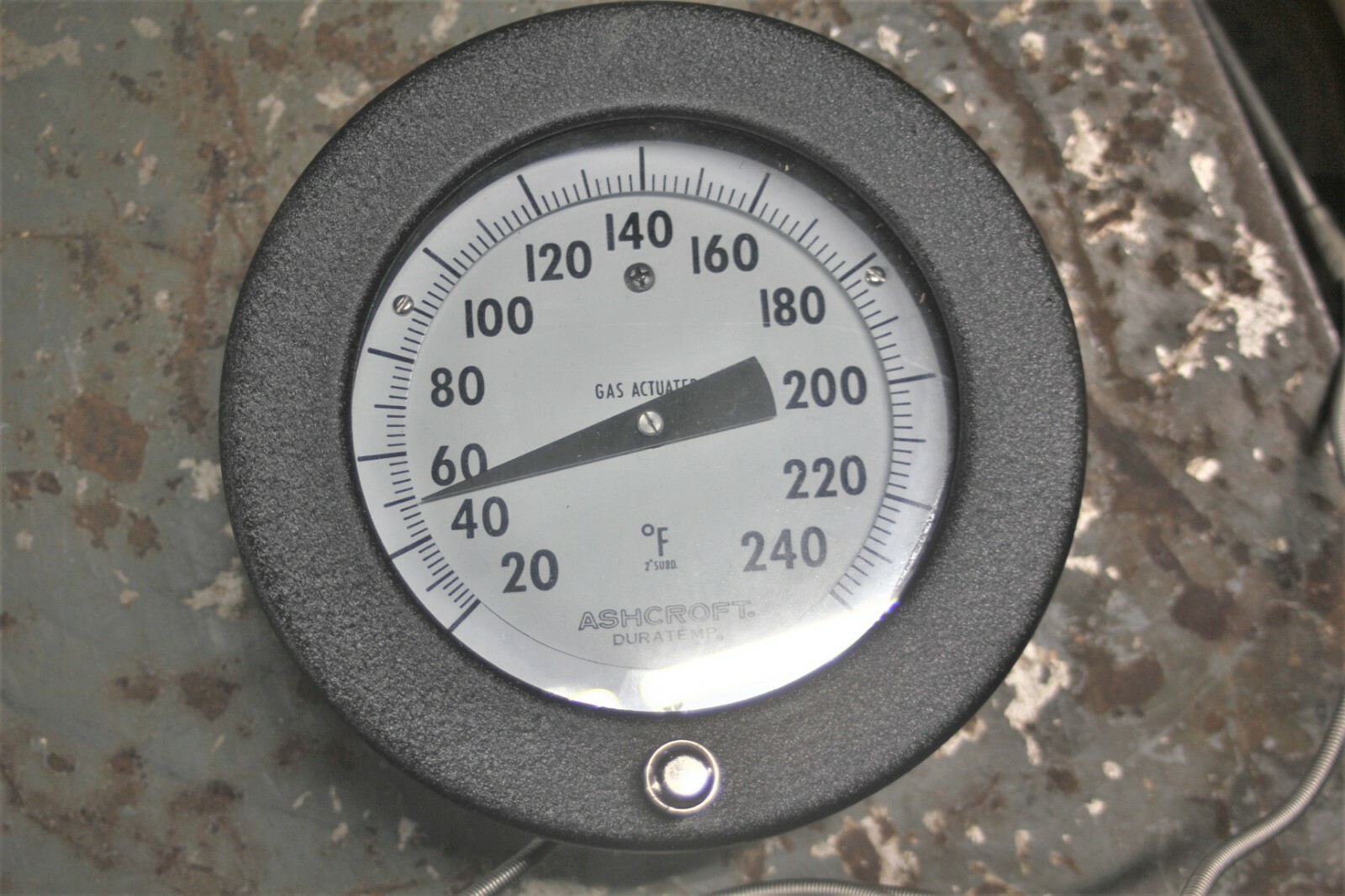 Ashcroft 4.5″ 20/240 F Dial Thermometer C-600A-02-C12-B01-A1-L01-AK