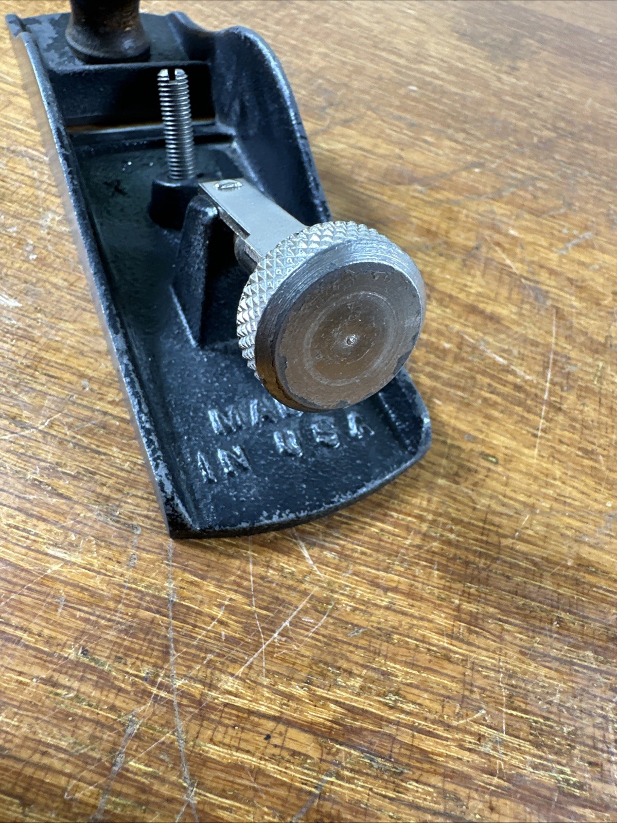 Vintage Stanley 7″ Block Plane Used C-255 Made In USA