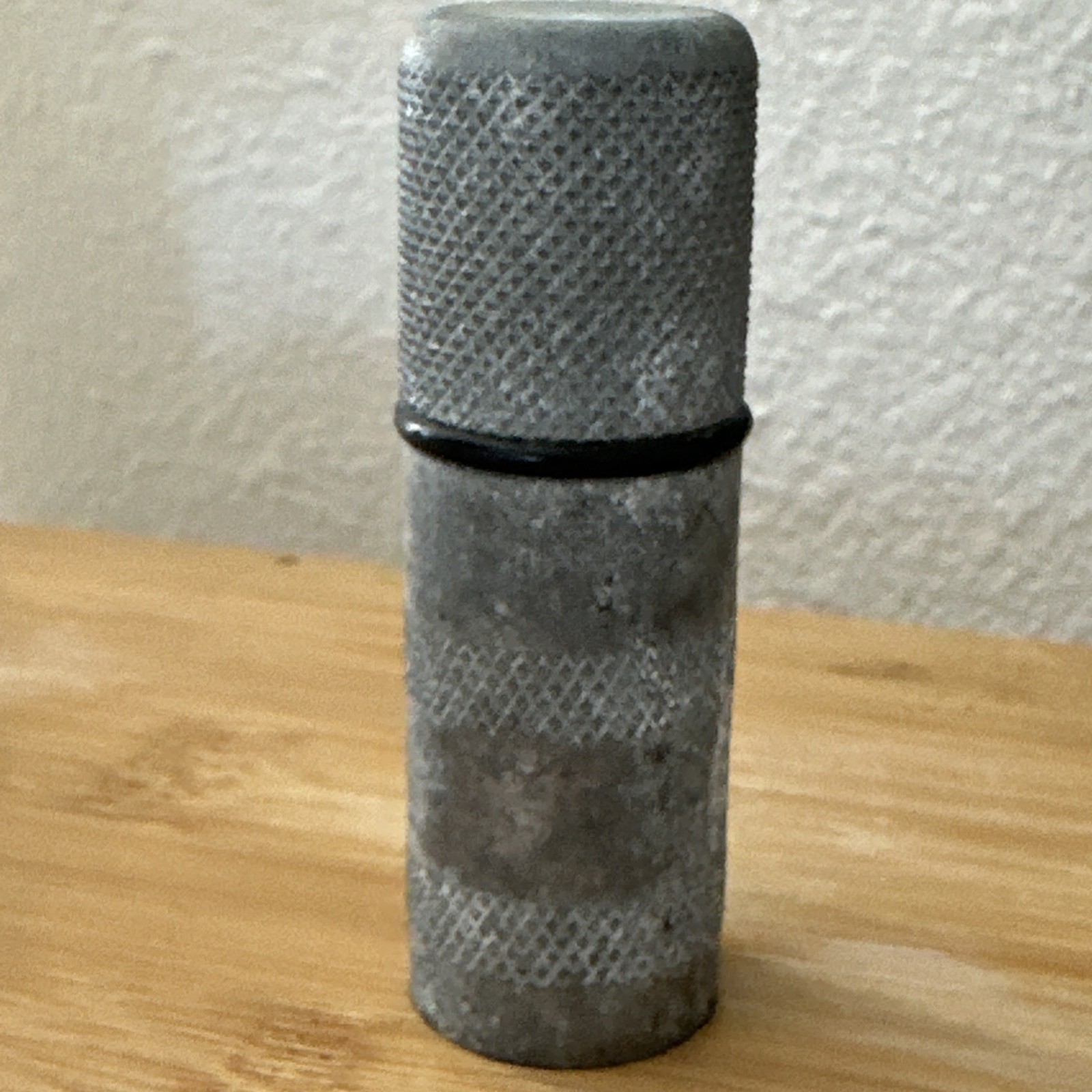 Vintage Machined Aluminum Screw Top O-Ring Sealed Tool Holder Tube Unknown Use