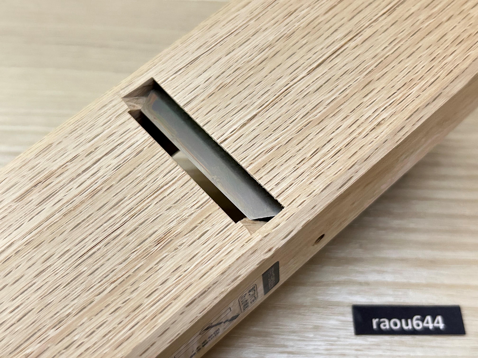 KAKURI 50mm KANNA Japanese Wood Block Plane Carpenter’s Tool Double Edge DIY